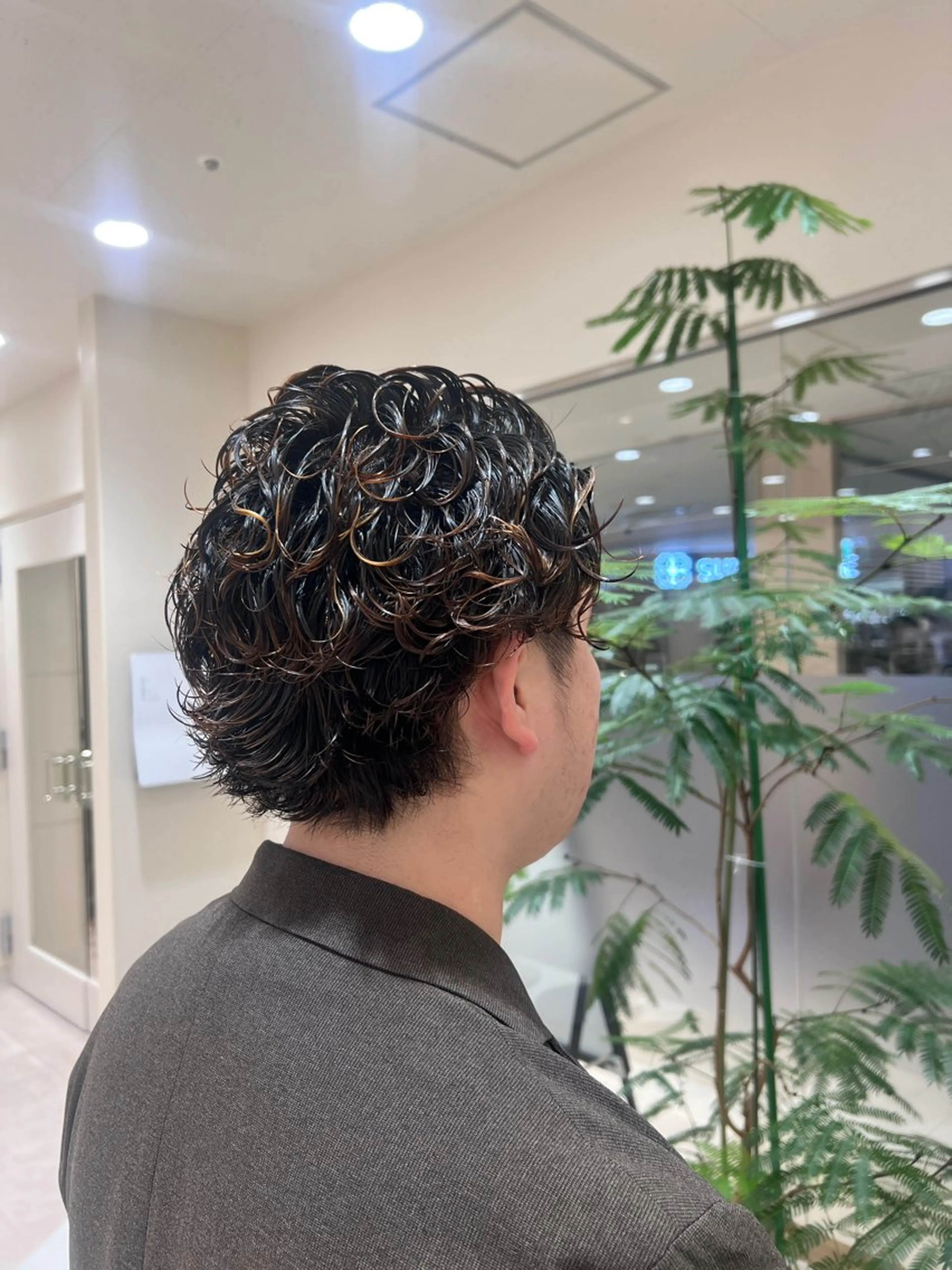 メンズ メンズパーマ 中田 昂汰のヘアスタイル