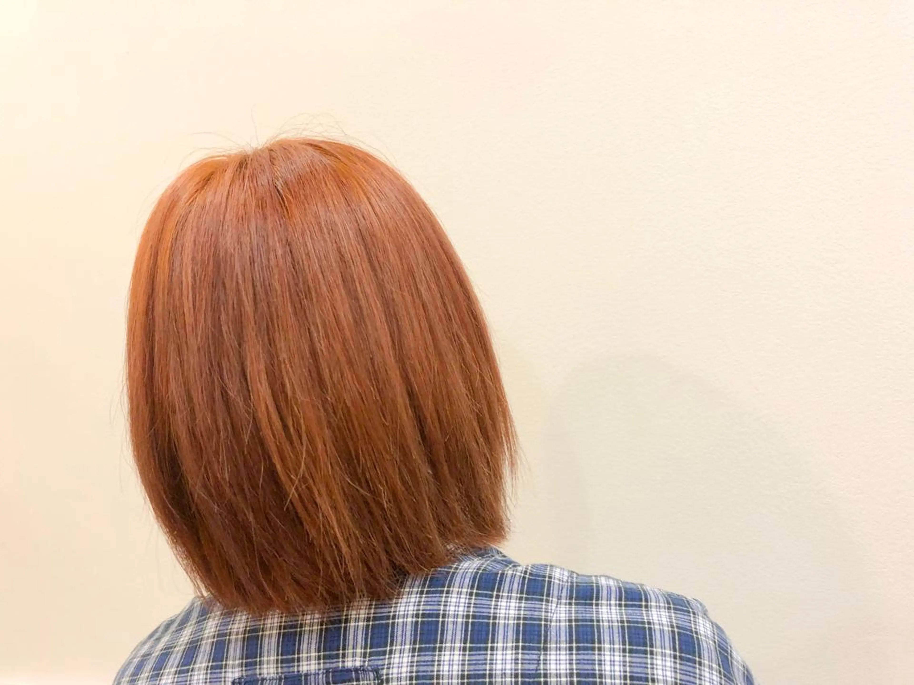 ショート カラー オレンジ ヘアカラー いしだ みさきのヘアスタイル