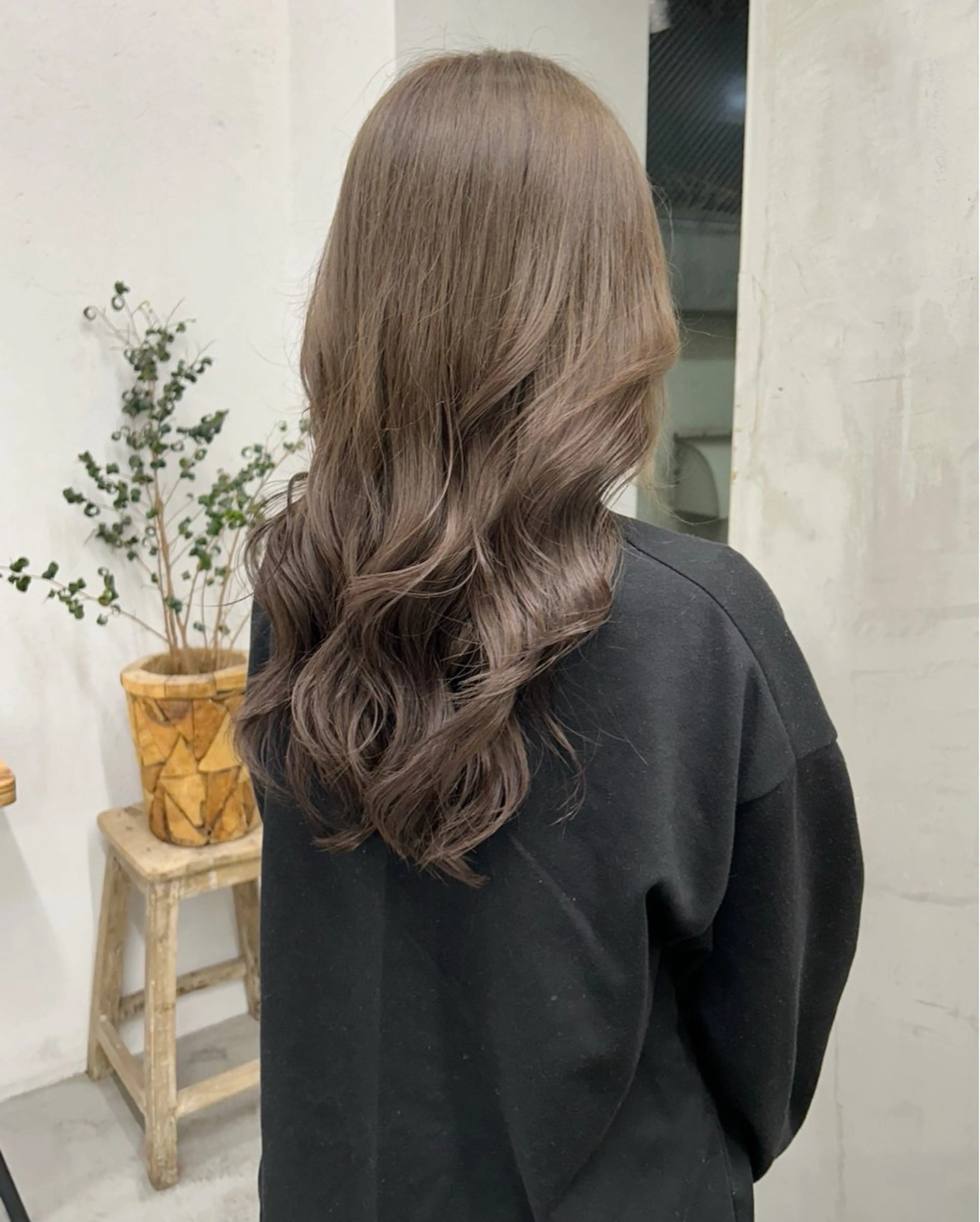ロング カラー ヘアカラー ﾔﾏﾅｶ ﾘﾘｶ🫐 寒色系ｶﾗｰ🫐のヘアスタイル