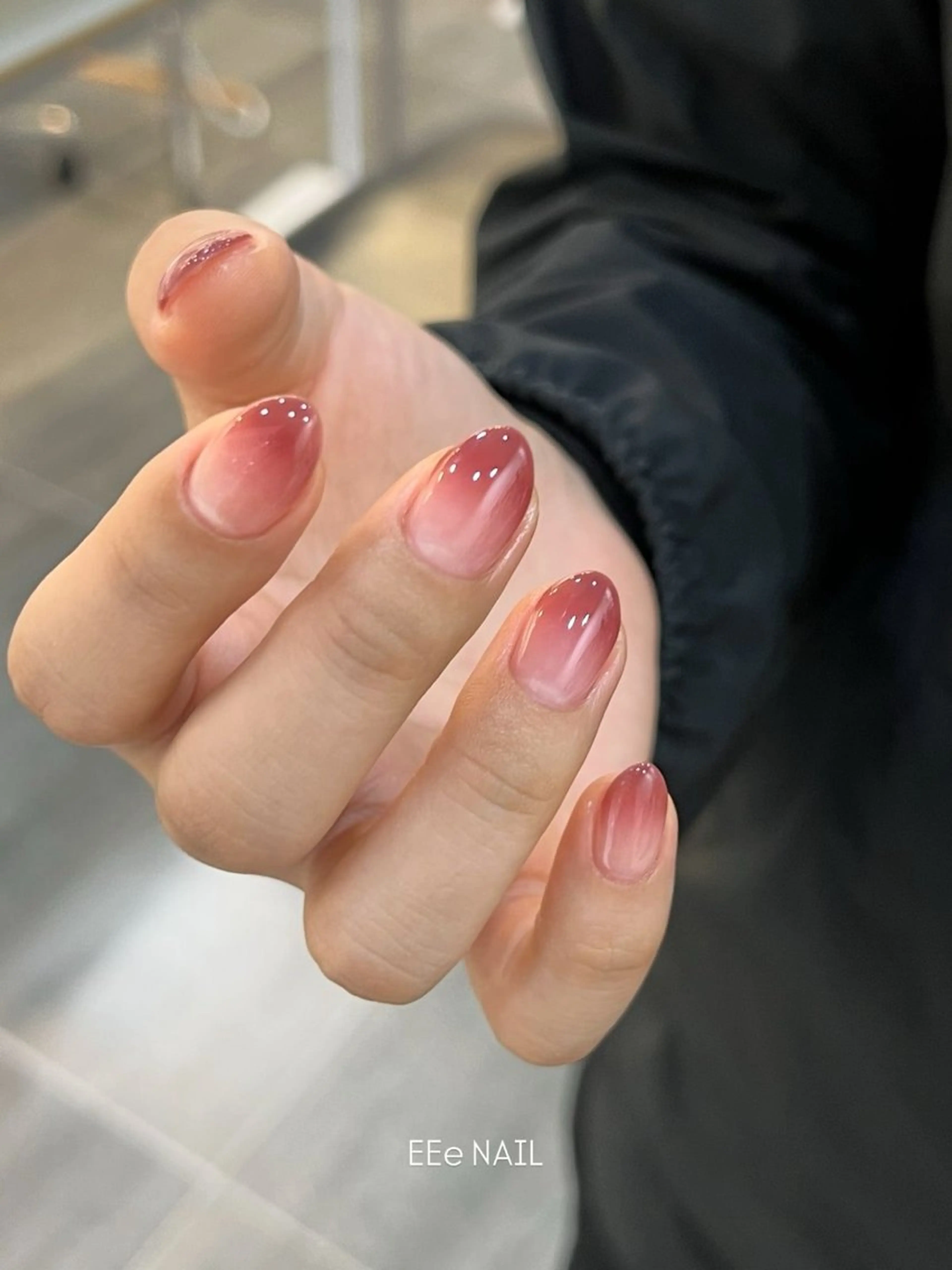 ネイル 韓国ネイル 持ち込み ニュアンスネイル ネイルチップ ハンドネイル JENNY ANA.CHUOのネイルデザイン