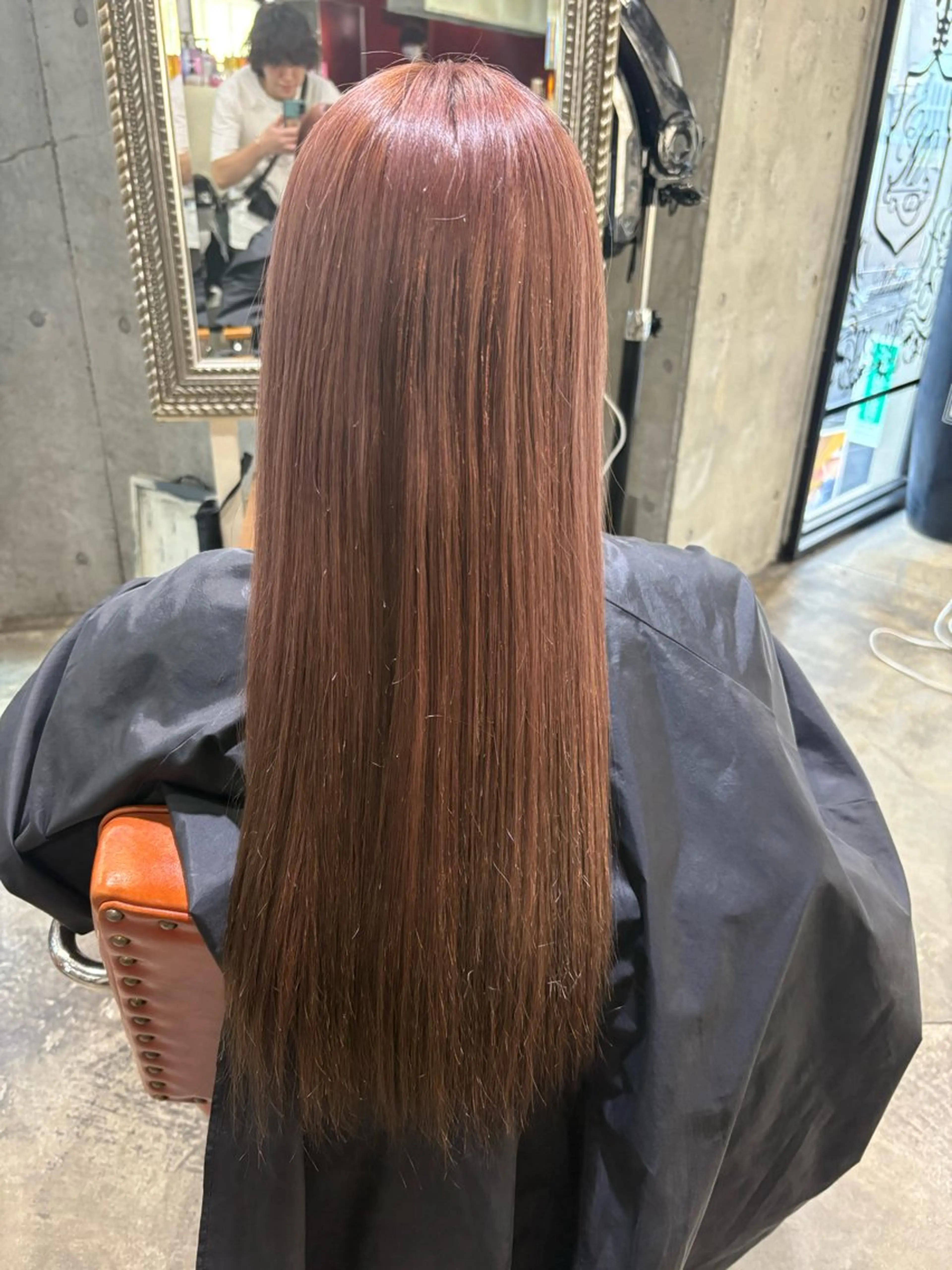 ロング ヘアカラー トリートメント 暖色/透明感カラー tsugu💞のヘアスタイル