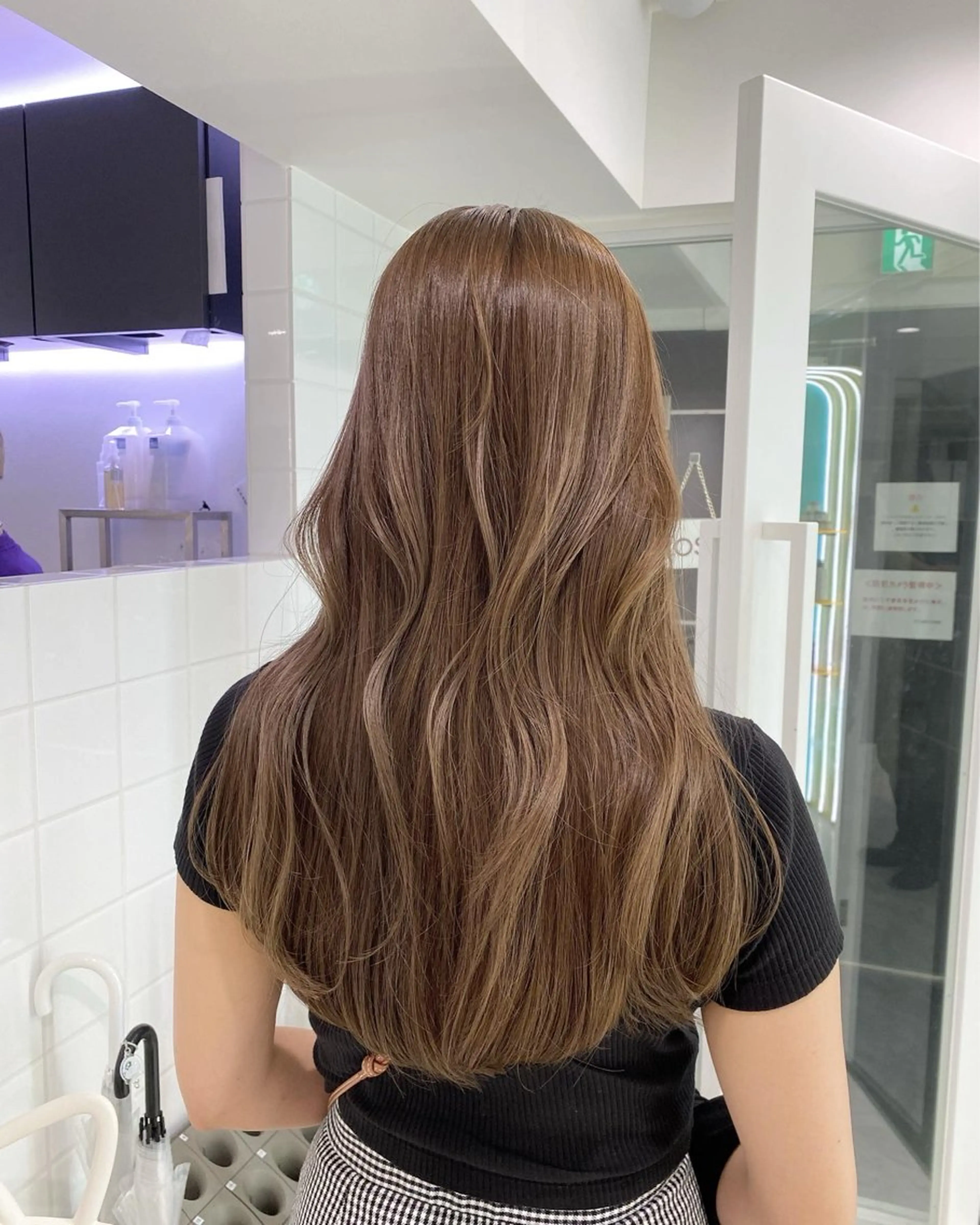 ロング カラー ヘアカラー トリートメント 🔷似合わせのプロ KUMA🔷のヘアスタイル