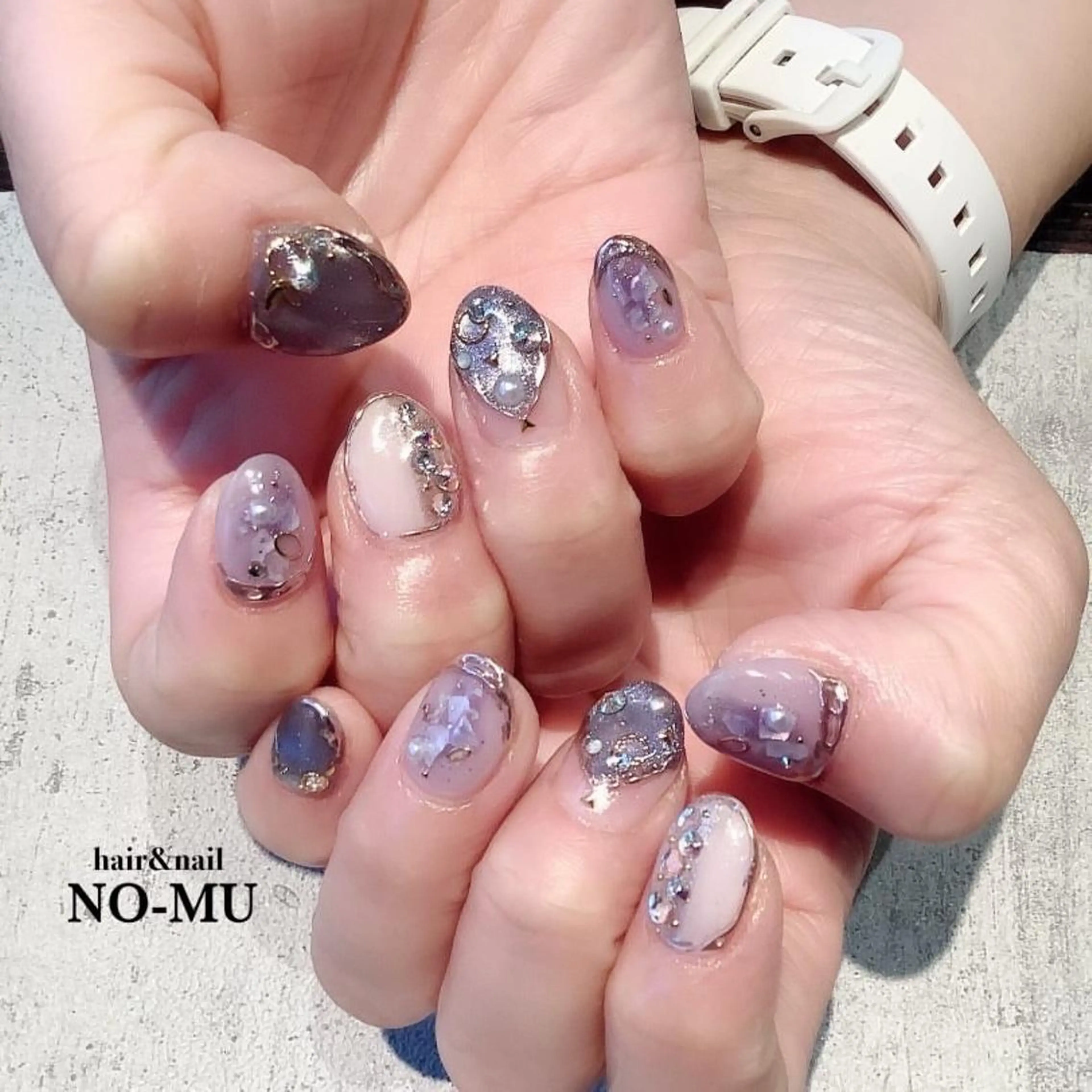 ネイル ハンドネイル hair＆nail NO-MU所属・hair＆nail NO-MUのネイルデザイン