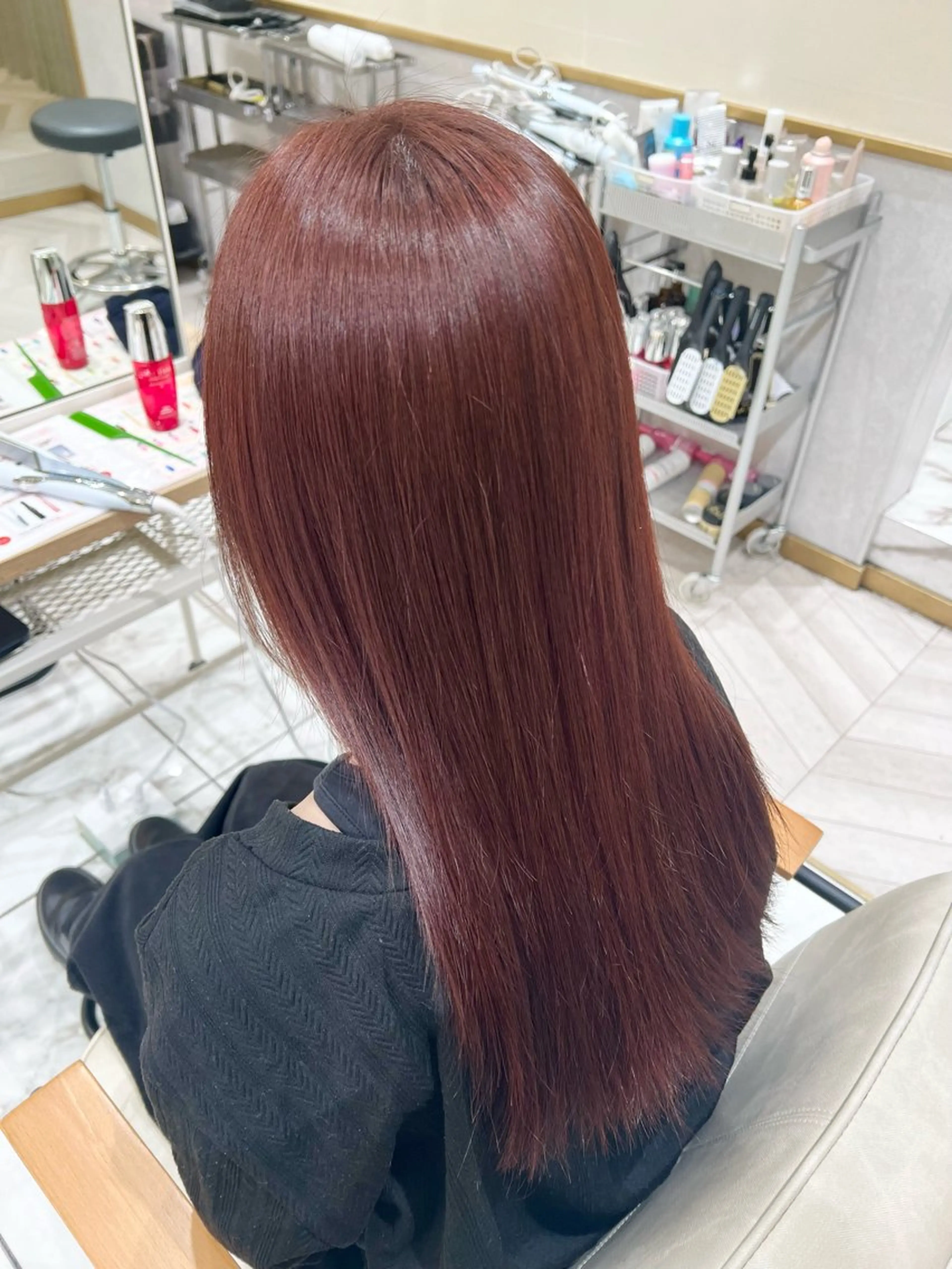 ロング カラー ヘアカラー 学生人気no.1 🦋ナツミのヘアスタイル