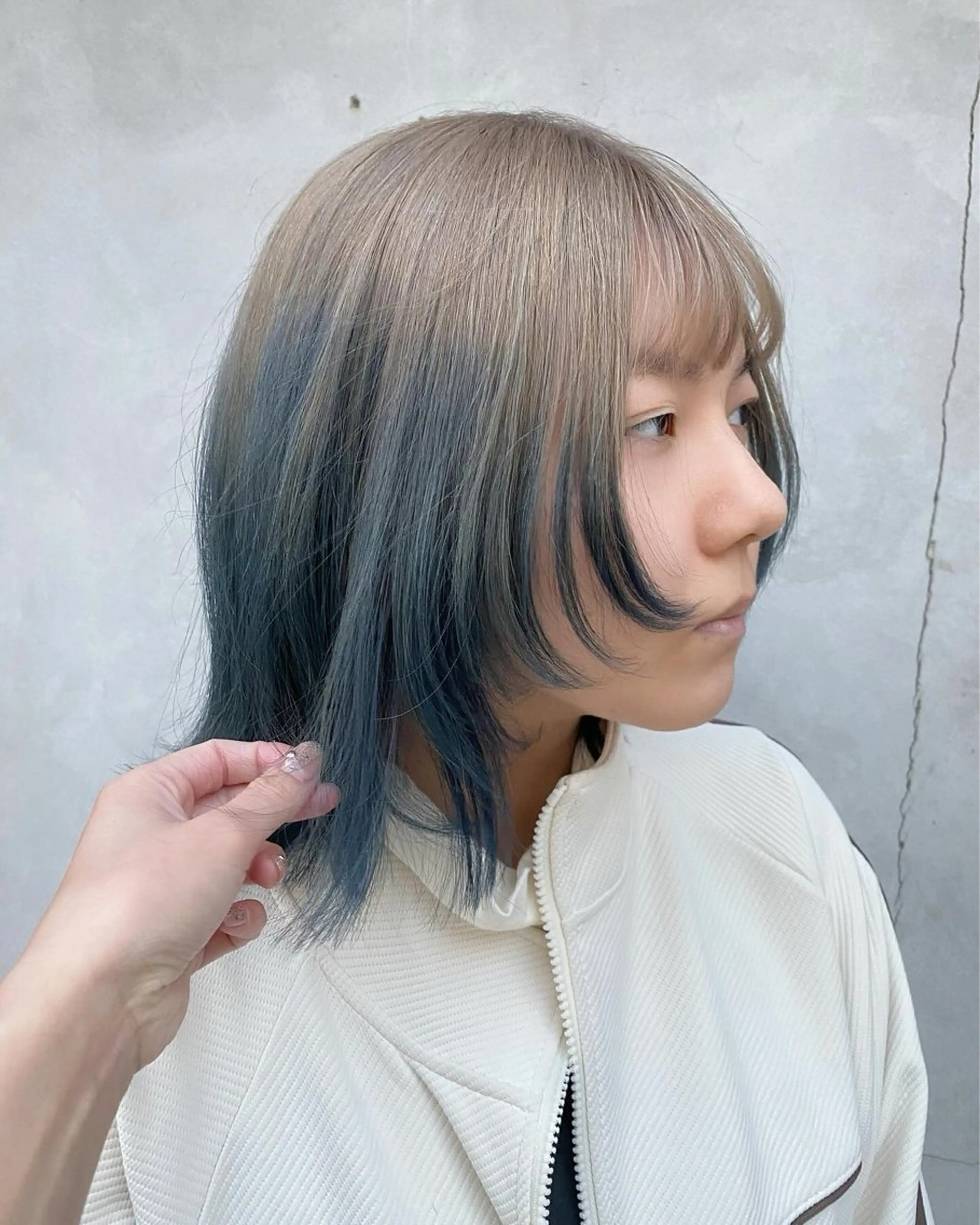 ショート ヘアカラー sea's所属・平果帆/レイヤー /矢場町/ブリーチのヘアスタイル
