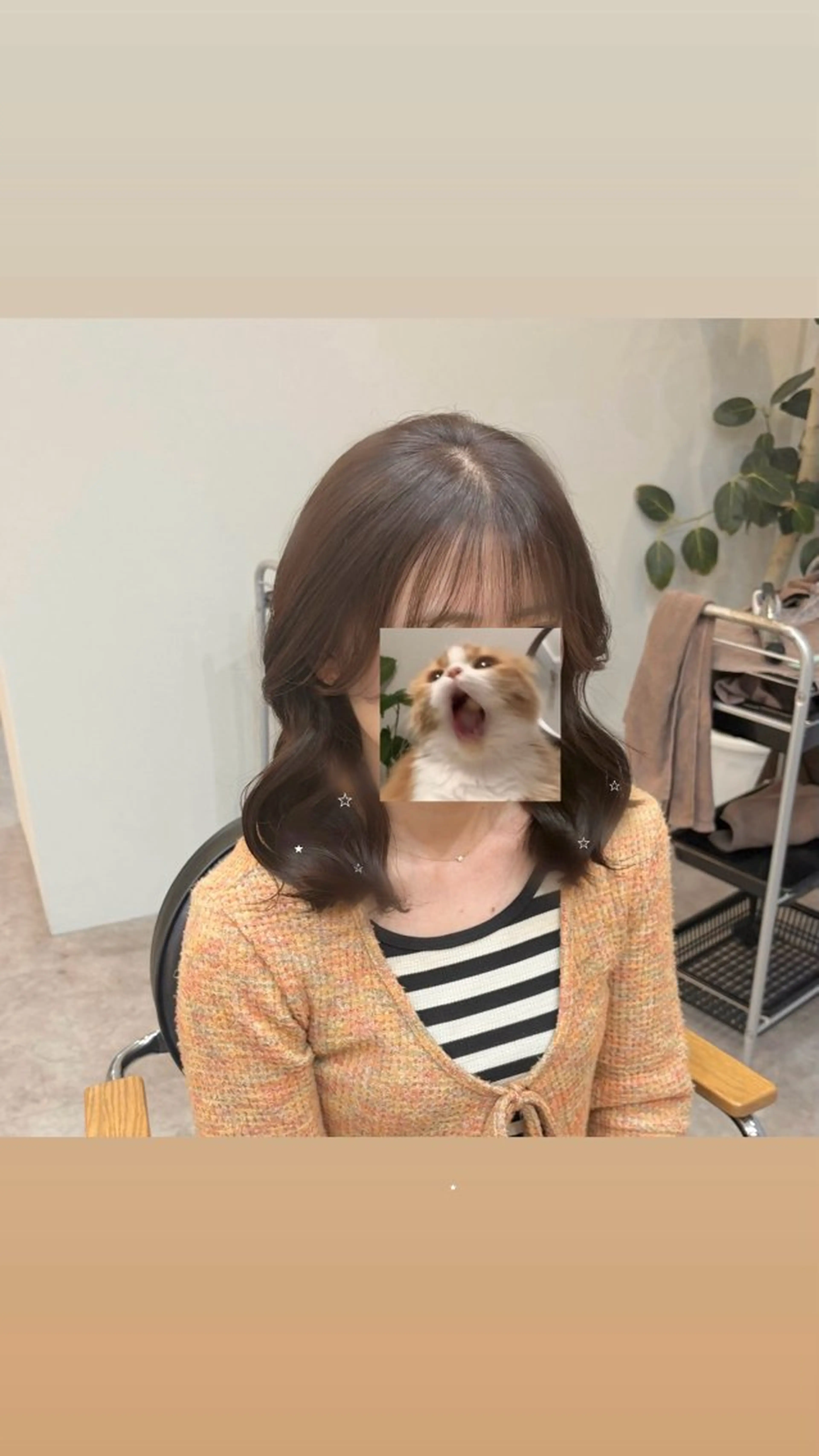カラー ブラウンカラー カット ヘアカラー じゅんな / SOYON土橋2号店のヘアスタイル