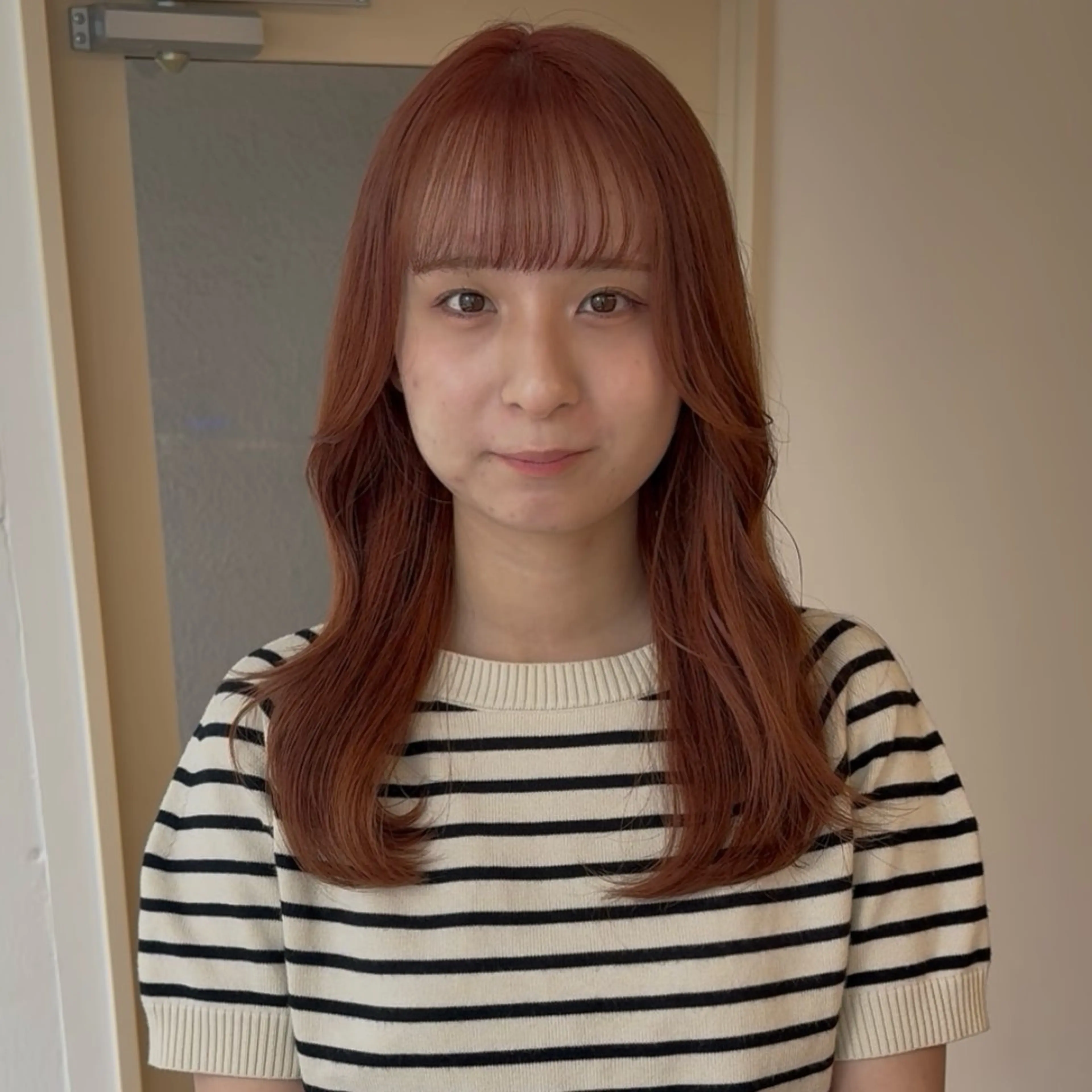 ミディアム カラー ヘアカラー トリートメント noa/ 渋谷のヘアスタイル