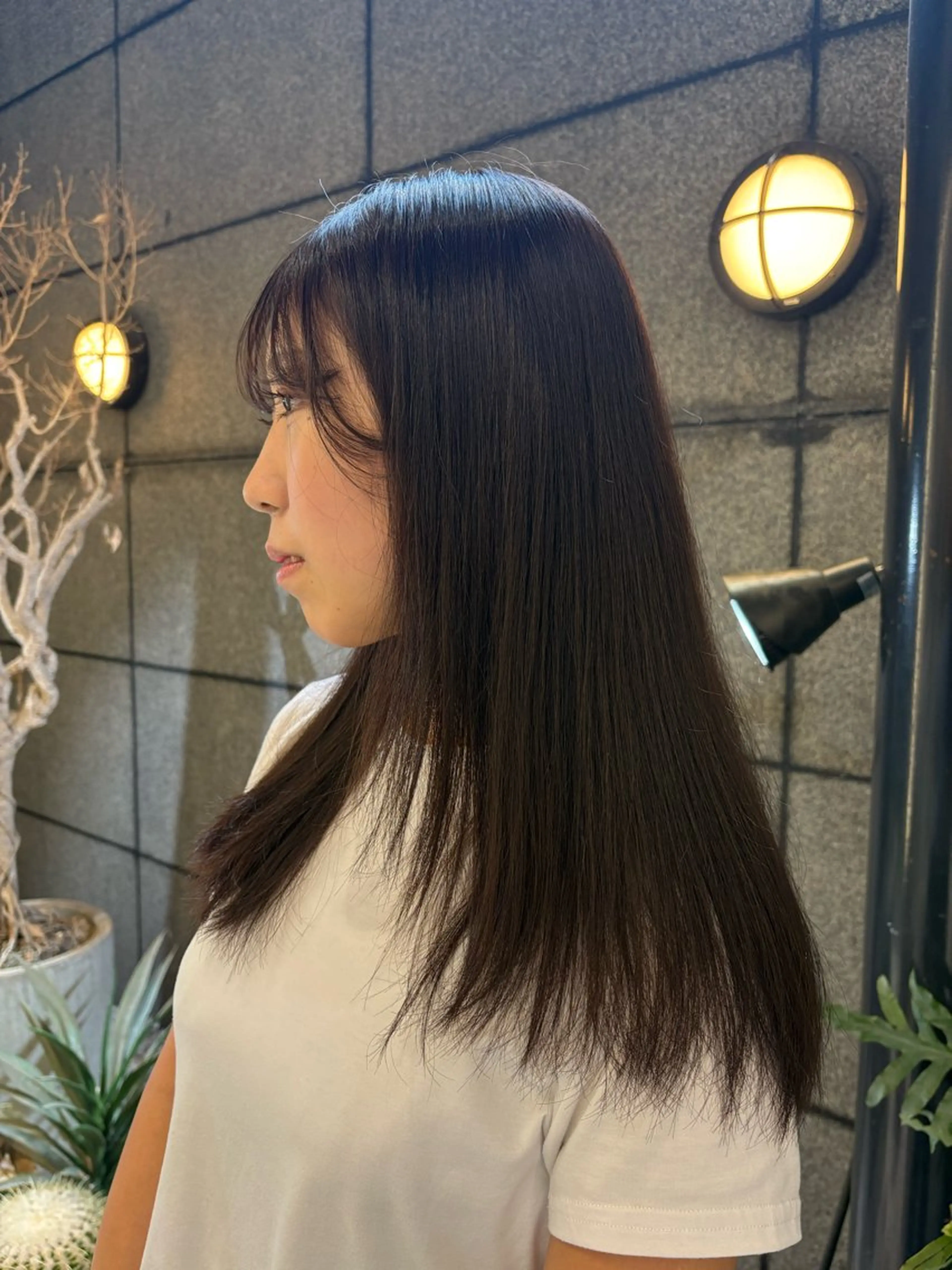 セミロング カラー ブリーチ ケアブリーチ ダブルカラー グラデーションカラー ハイライトカラー 似合わせカラー🎱 renの眉毛・アイブロウイメージ