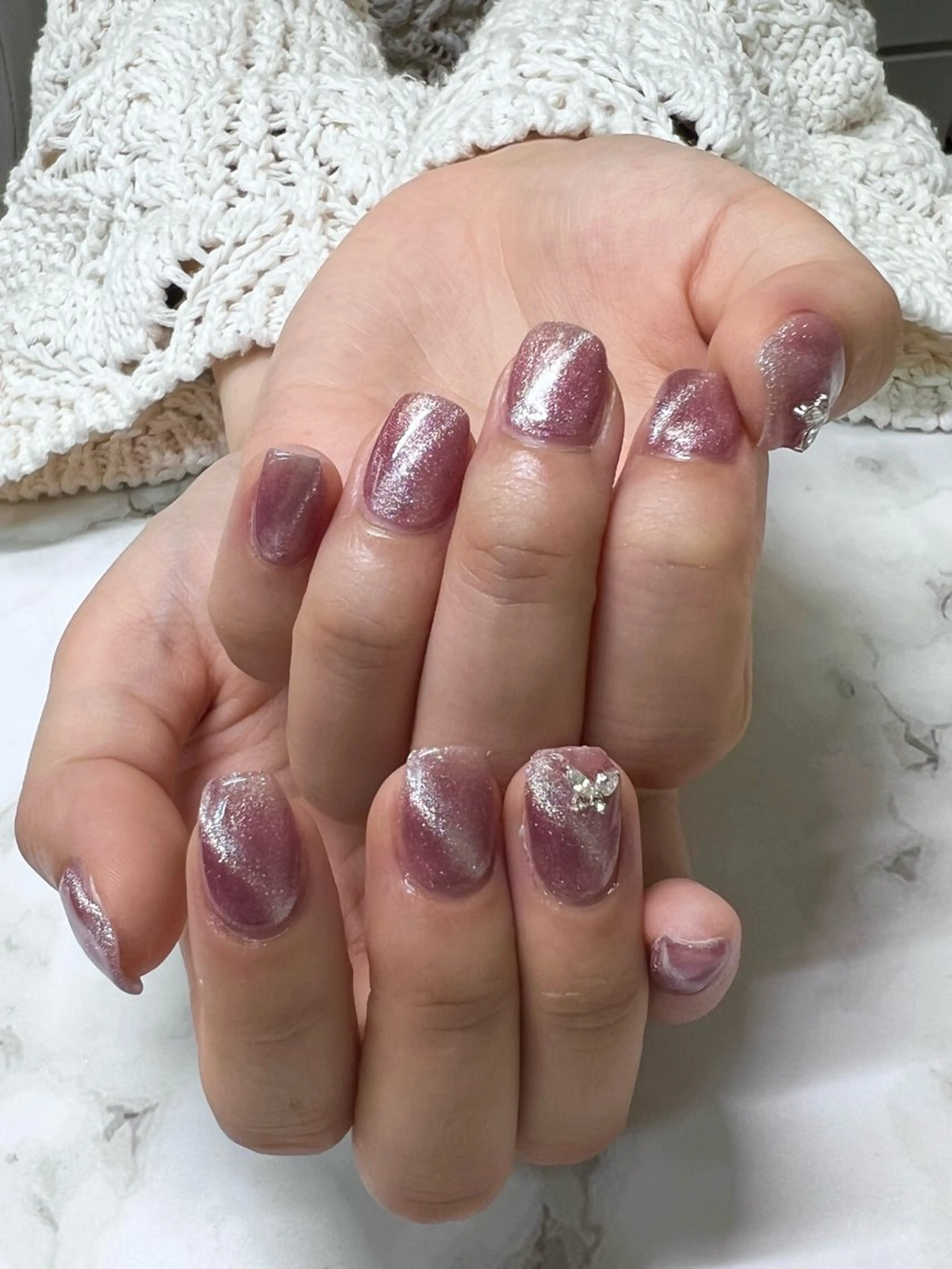 ネイル マグネットネイル Nail Salon niu 自由が丘所属・自由が丘サロン AYAME💅のネイルデザイン