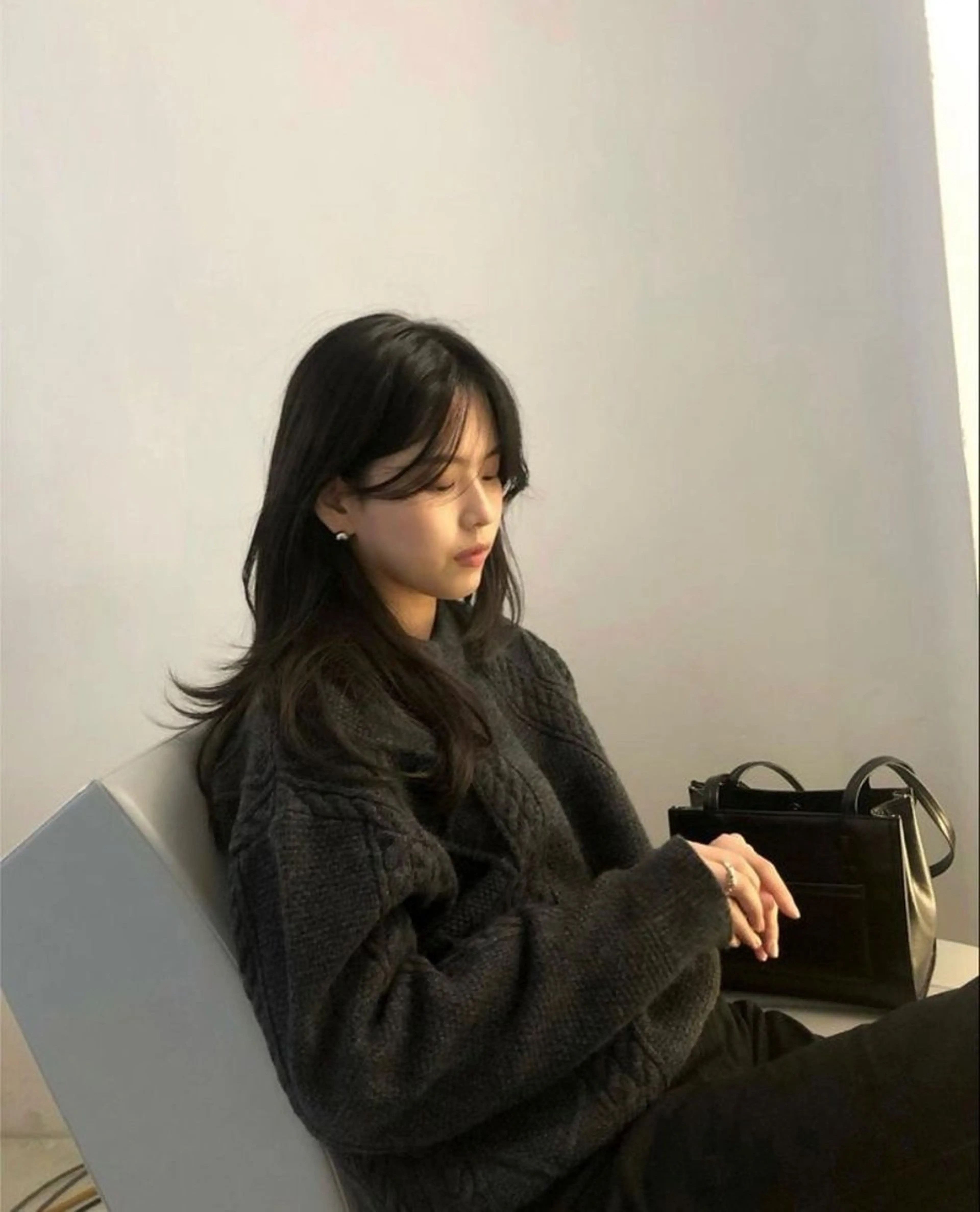 セミロング ブリーチなし/透明感 /ショート/大世のヘアスタイル