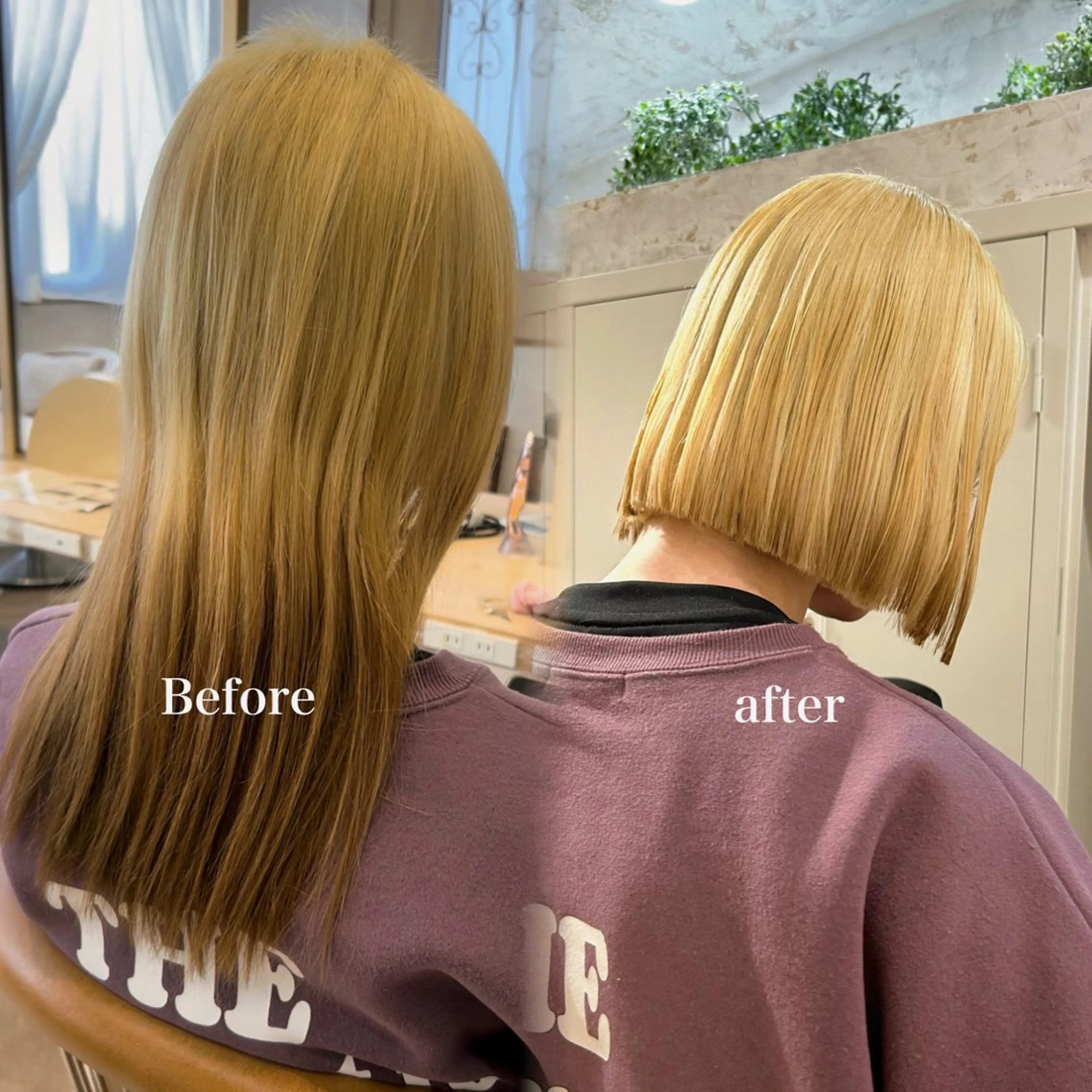 ミディアム カット 艶カラー/ボブ /似合わせ/田口愛那のヘアスタイル