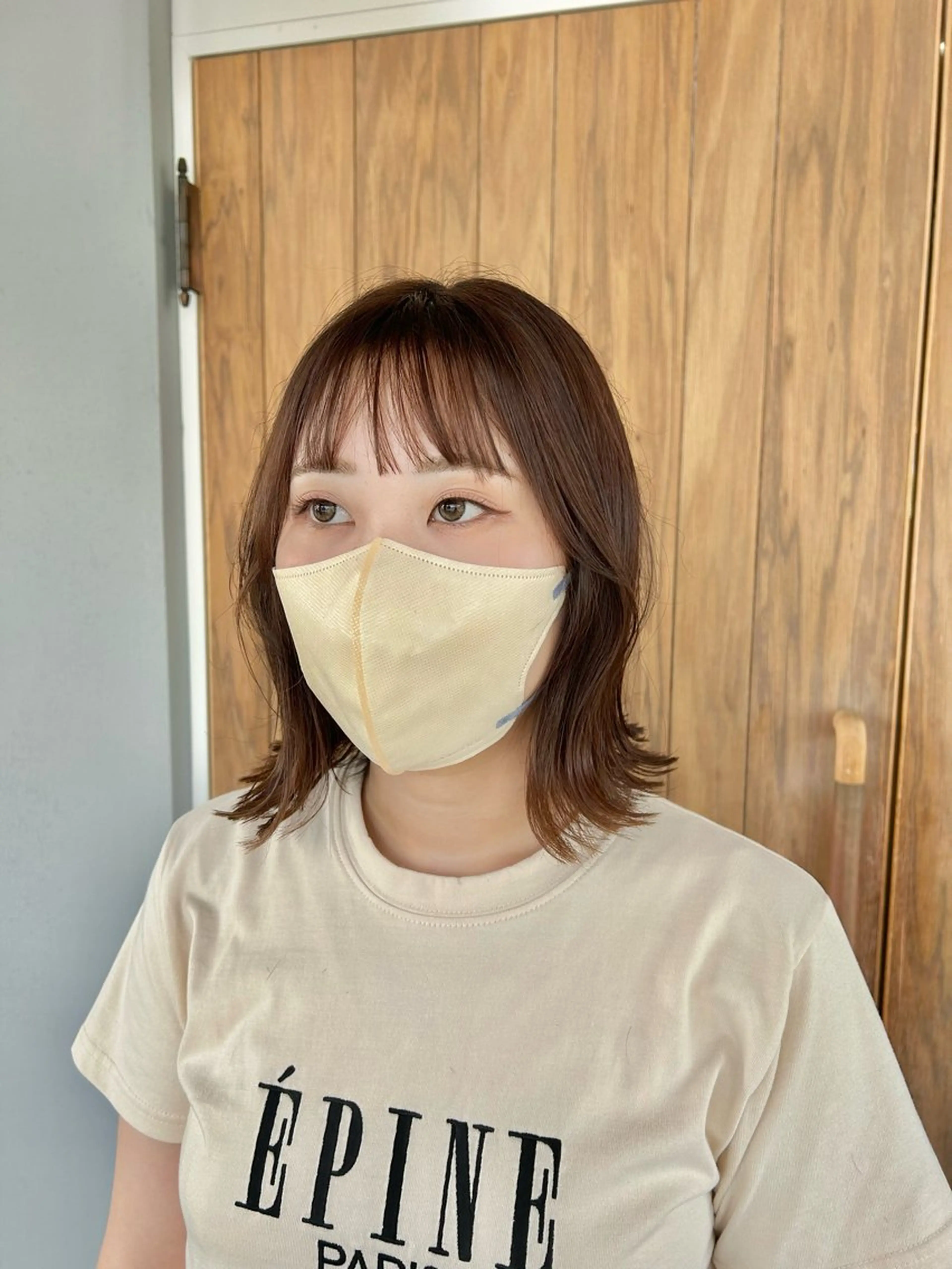 ミディアム 外ハネヘア ufu所属・🫧KOWATA KASUMI🫧のヘアスタイル