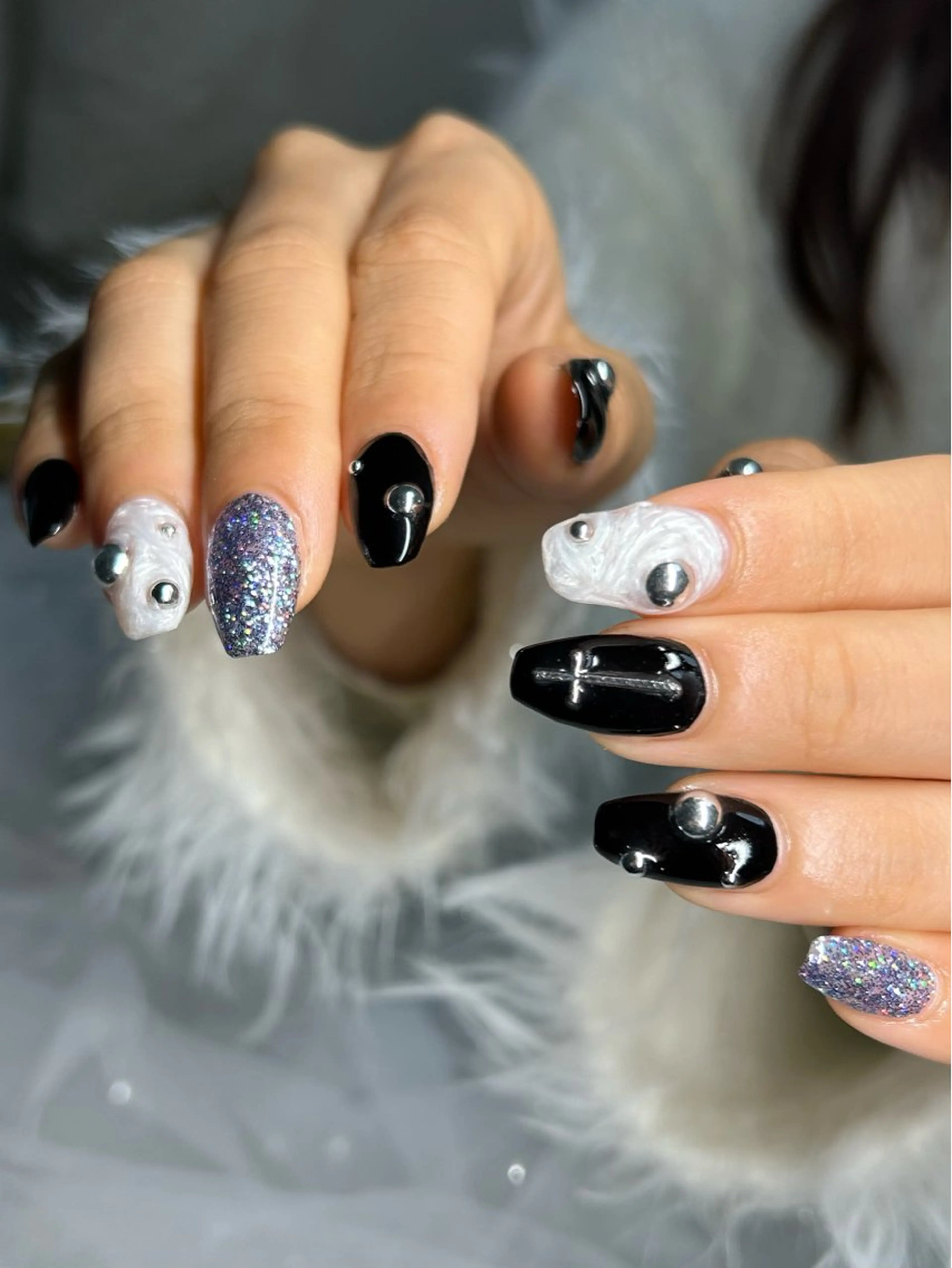 ネイル アートネイル ハンドネイル ten nail salon　かえでのネイルデザイン