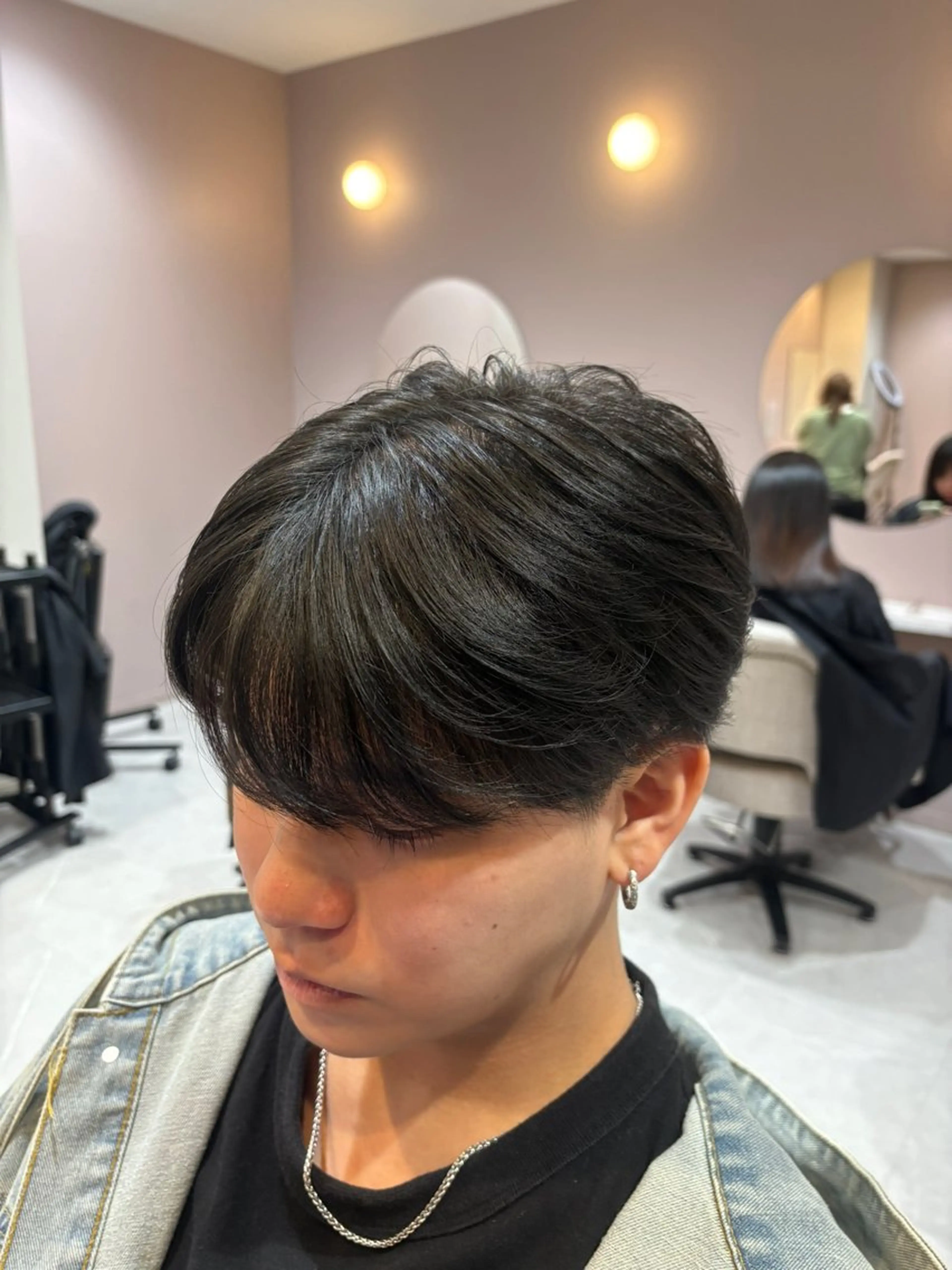 メンズ カット 縮毛矯正 💎曲がる縮毛矯正 の神💎/大曽根/のヘアスタイル