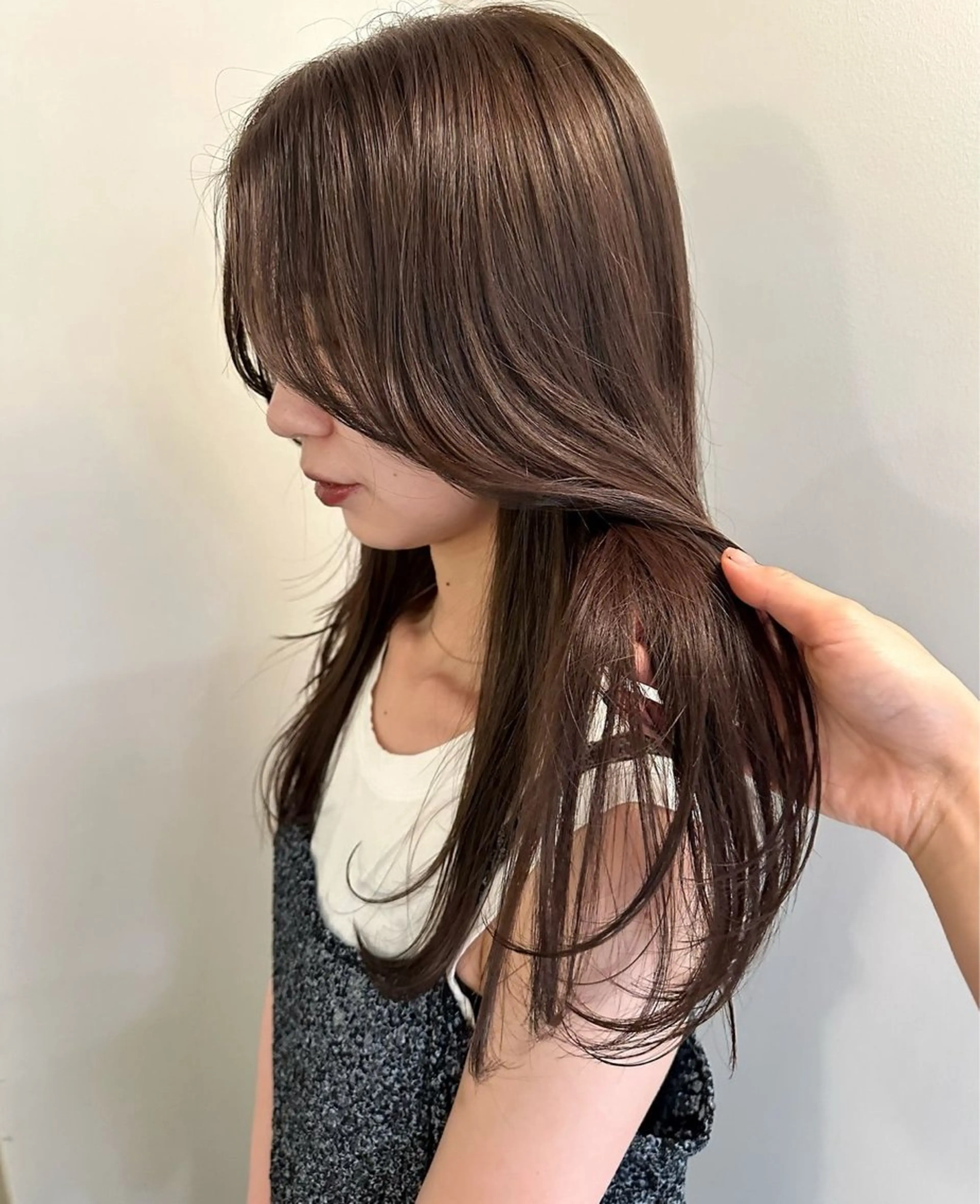 ロング カラー land所属・透明感カラー/レイヤ ー🌙Honokaのヘアスタイル