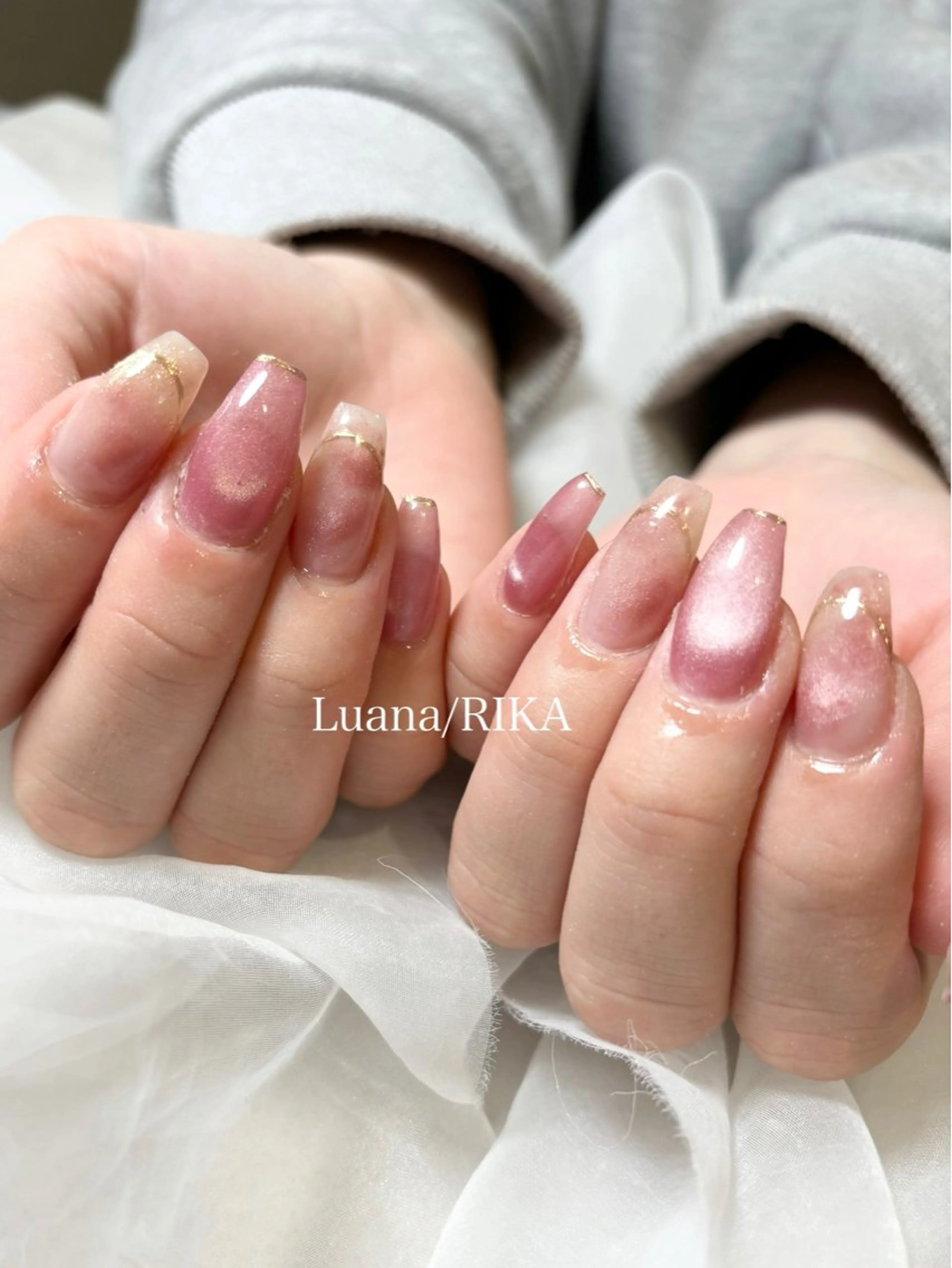 ネイル ハンドネイル Nail Salon Luana Rikaのネイルデザイン