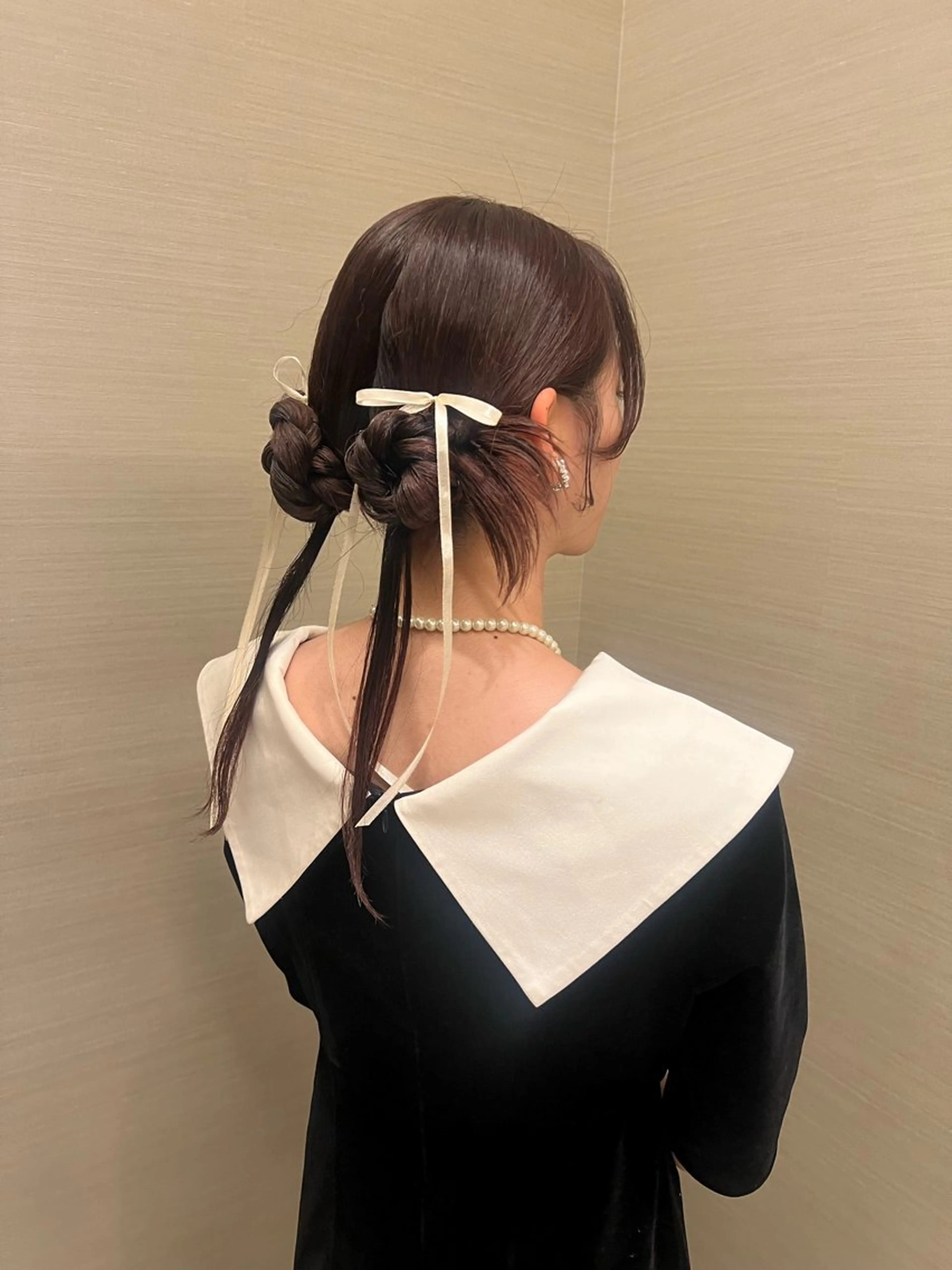 セミロング ヘアセット Mila Hazukiのヘアスタイル