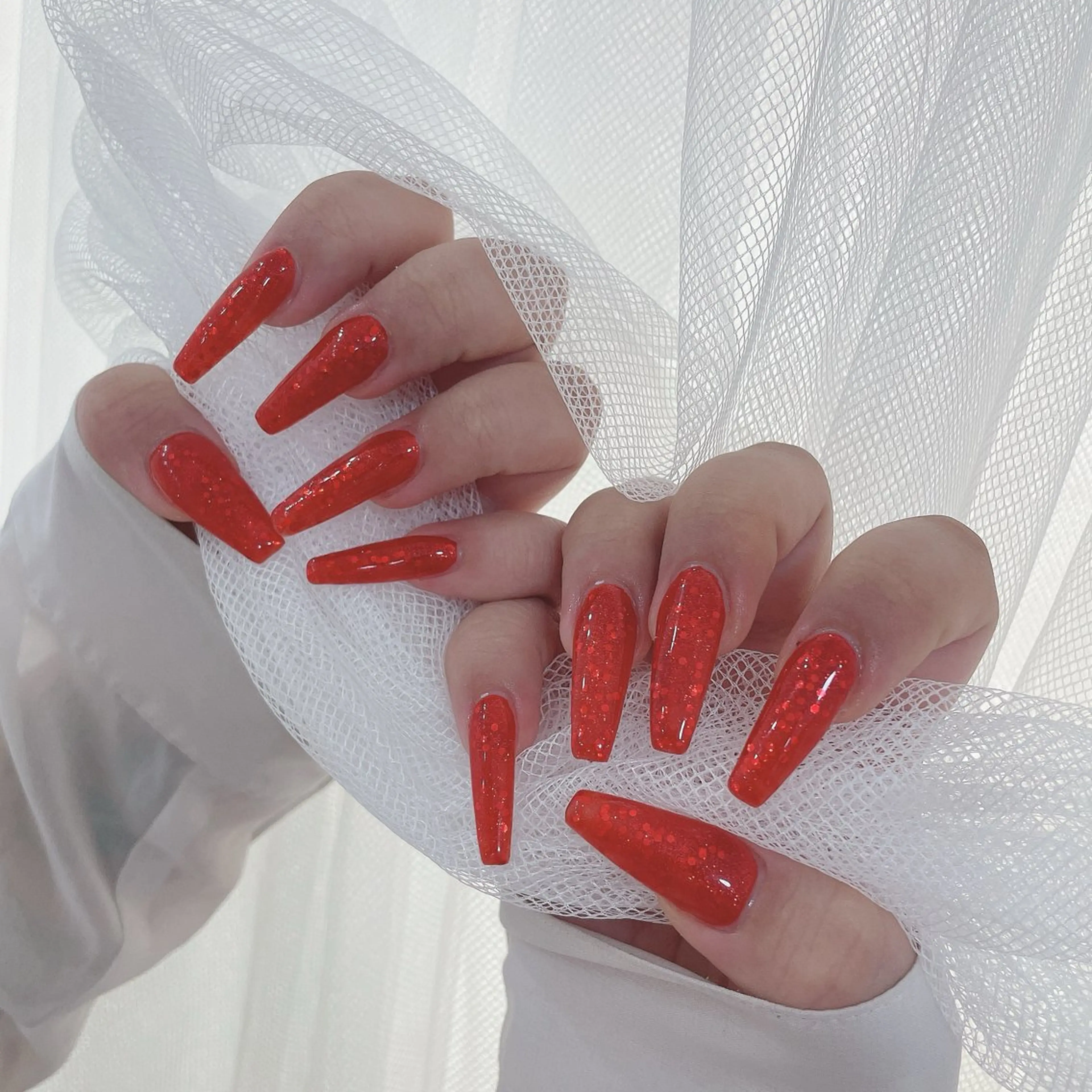 ネイル ワンカラーネイル スカルプネイル Salon de Navi所属・🎀向田 優花🎀のネイルデザイン