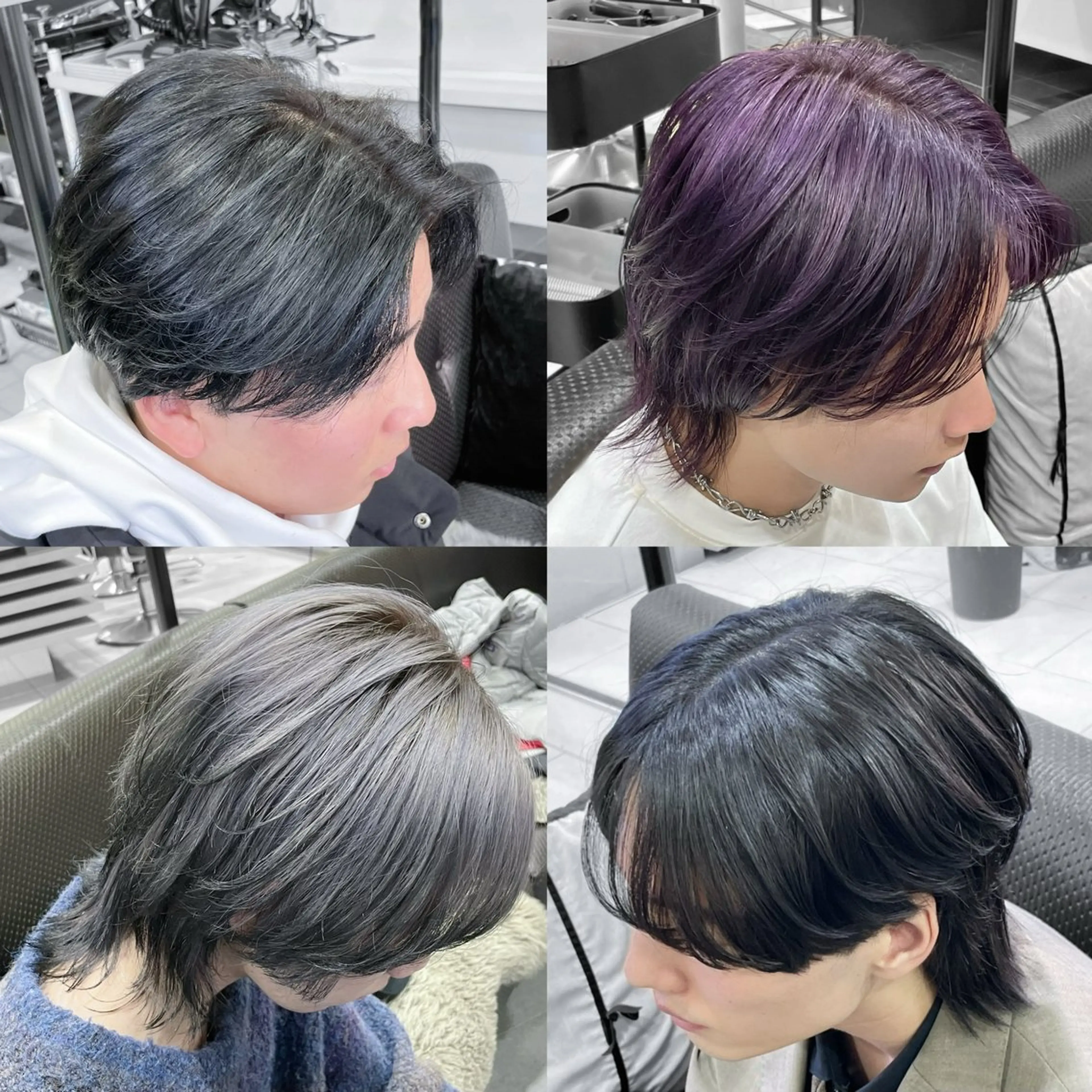 メンズ ウルフ/センタ- パート【ナナミ】のヘアスタイル