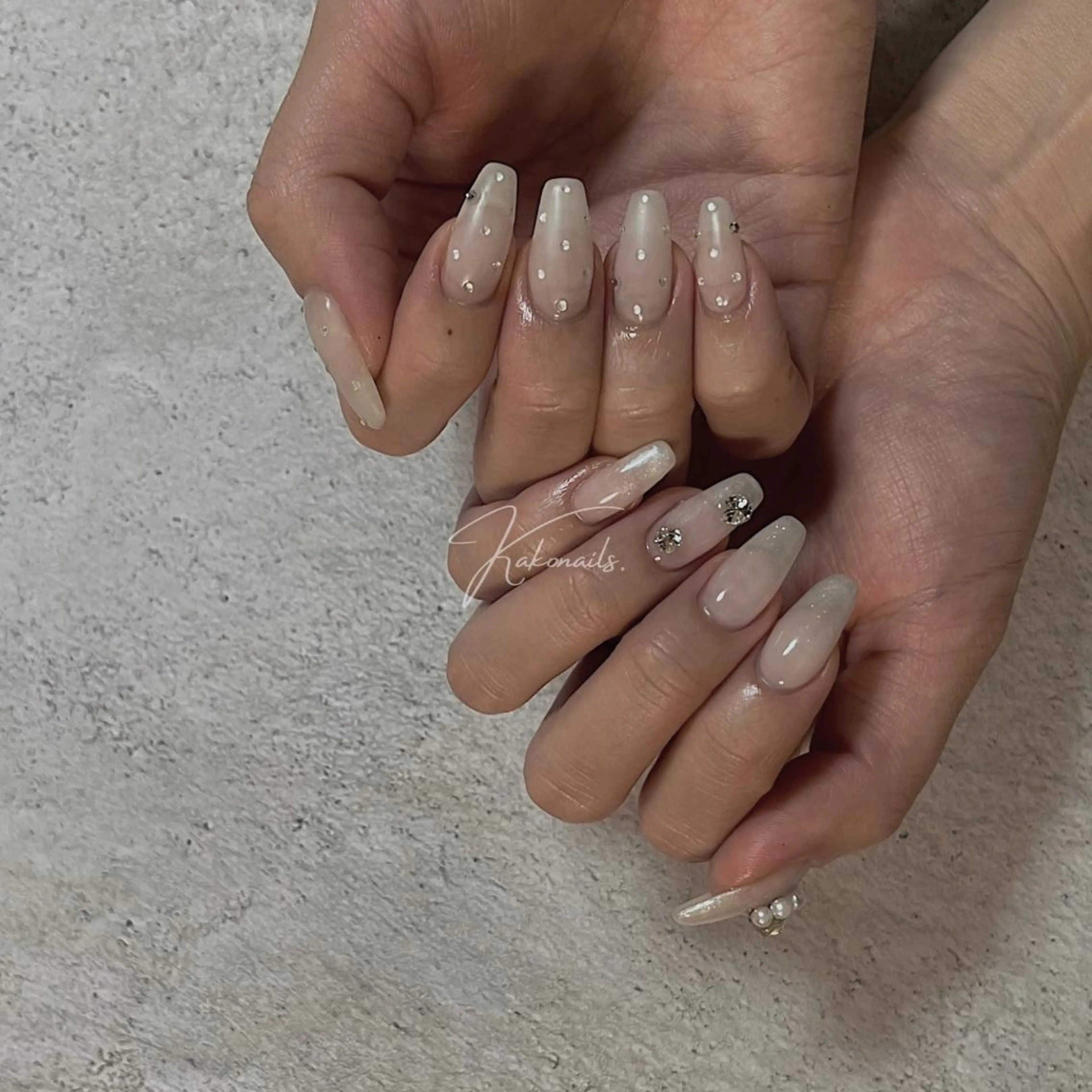 ネイル ハンドネイル KAKO momo京橋のネイルデザイン