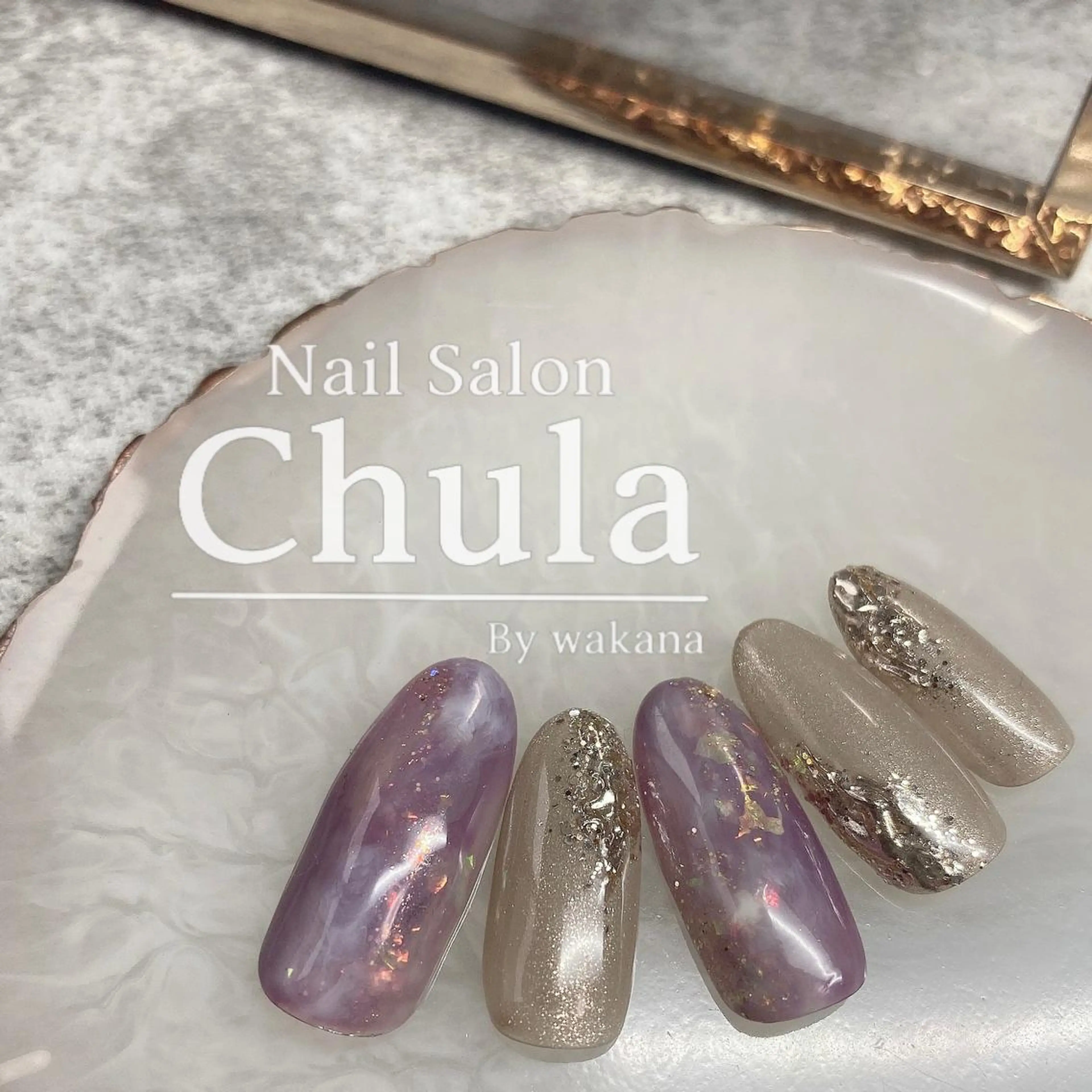ネイル ハンドネイル Nailsalon Chulaのネイルデザイン