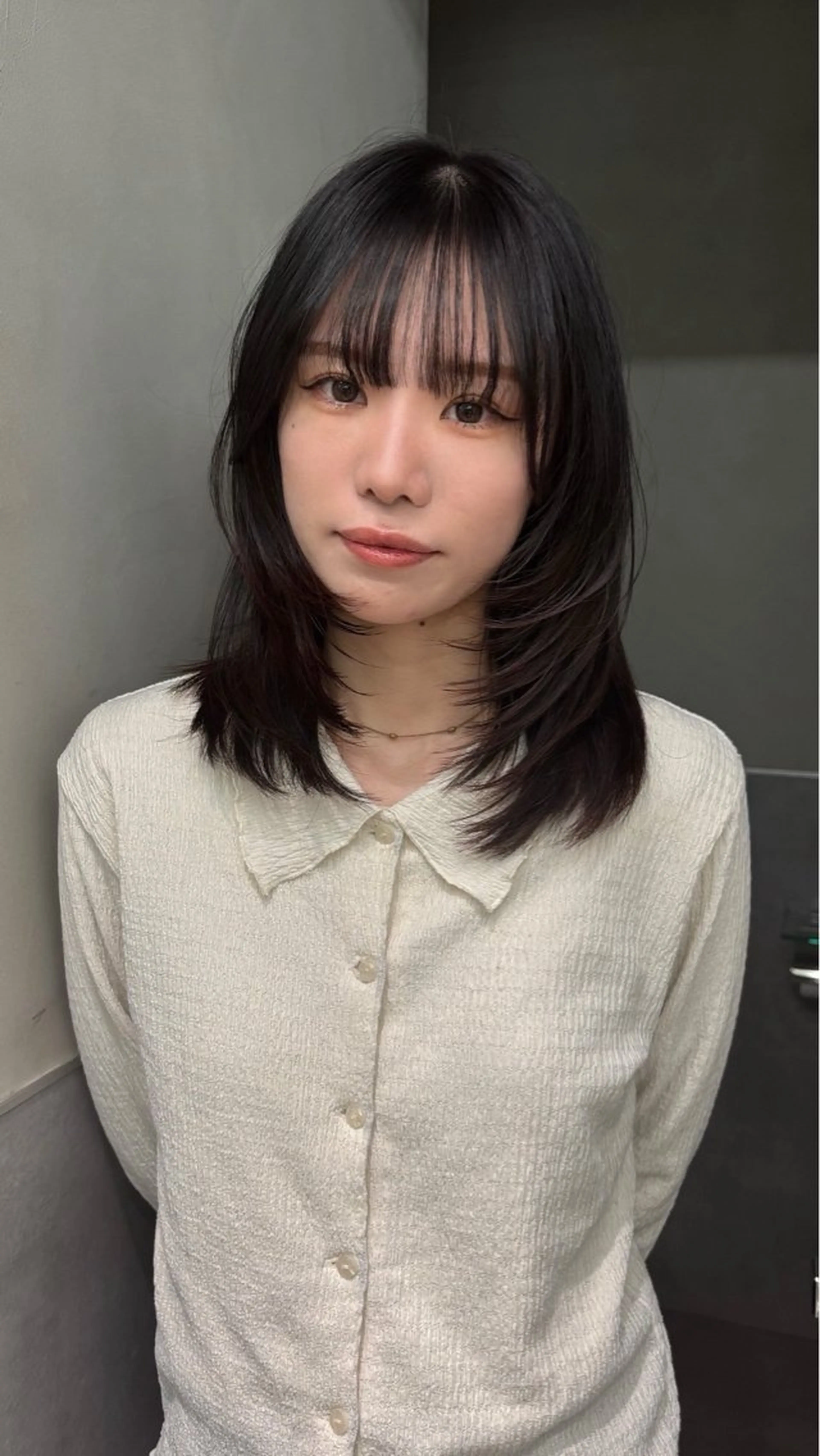 ☆Jr.スタイリスト限定☆カット+縮毛矯正+うる艶TR+ヘッドスパ5分の写真