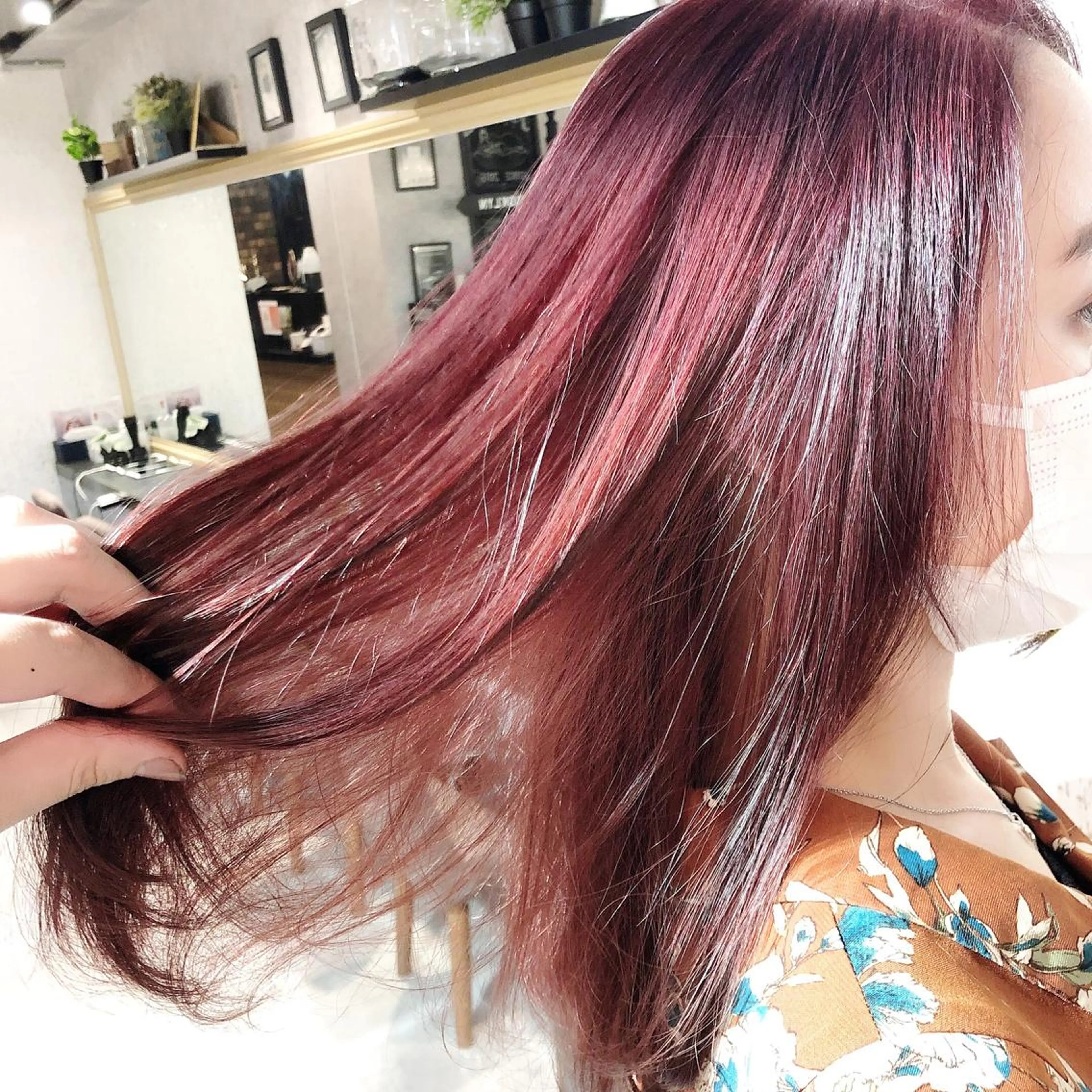 ロング ロング 小顔カット トリートメント 【店長】ボブ縮毛矯正 リピートNo.1米倉のヘアスタイル