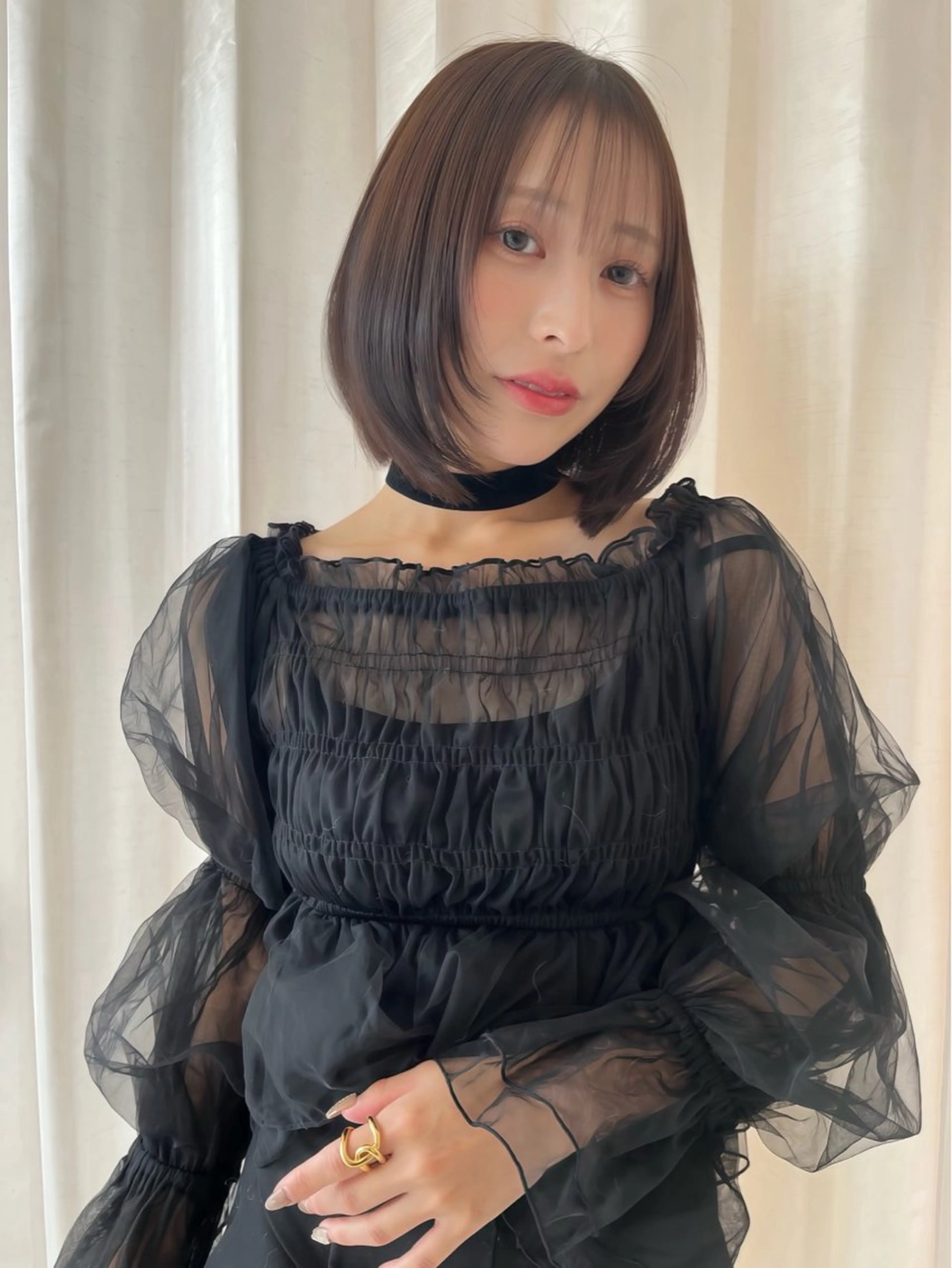 ショート カット 縮毛矯正 トリートメント くびれレイヤー 🌻秋月 日向🌻のヘアスタイル