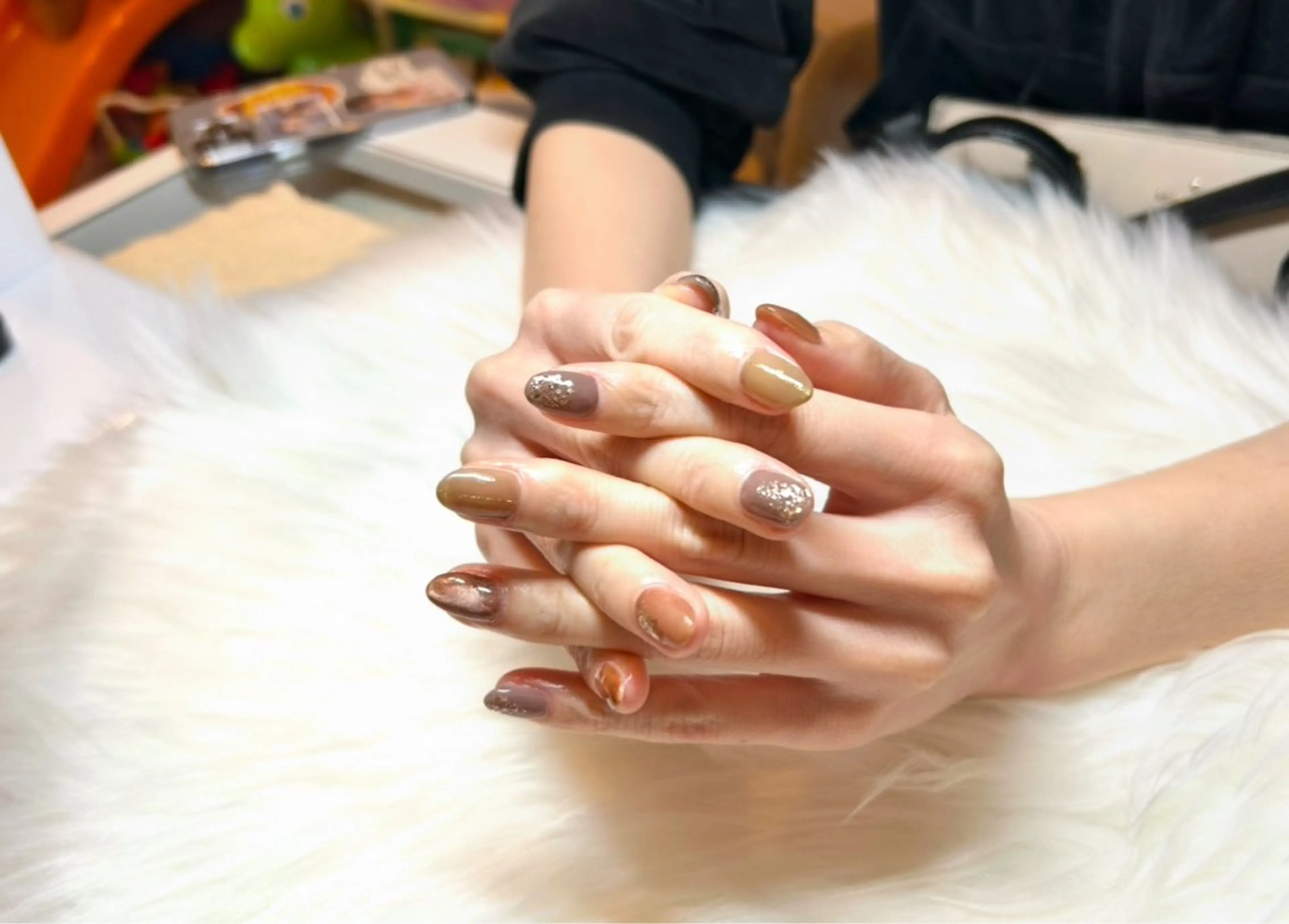 ネイル 持ち込み オフィスネイル ワンカラーネイル シンプルネイル ハンドネイル 頑張る女性の味方✴︎ M.i　nail ♡のエステ・リラクイメージ