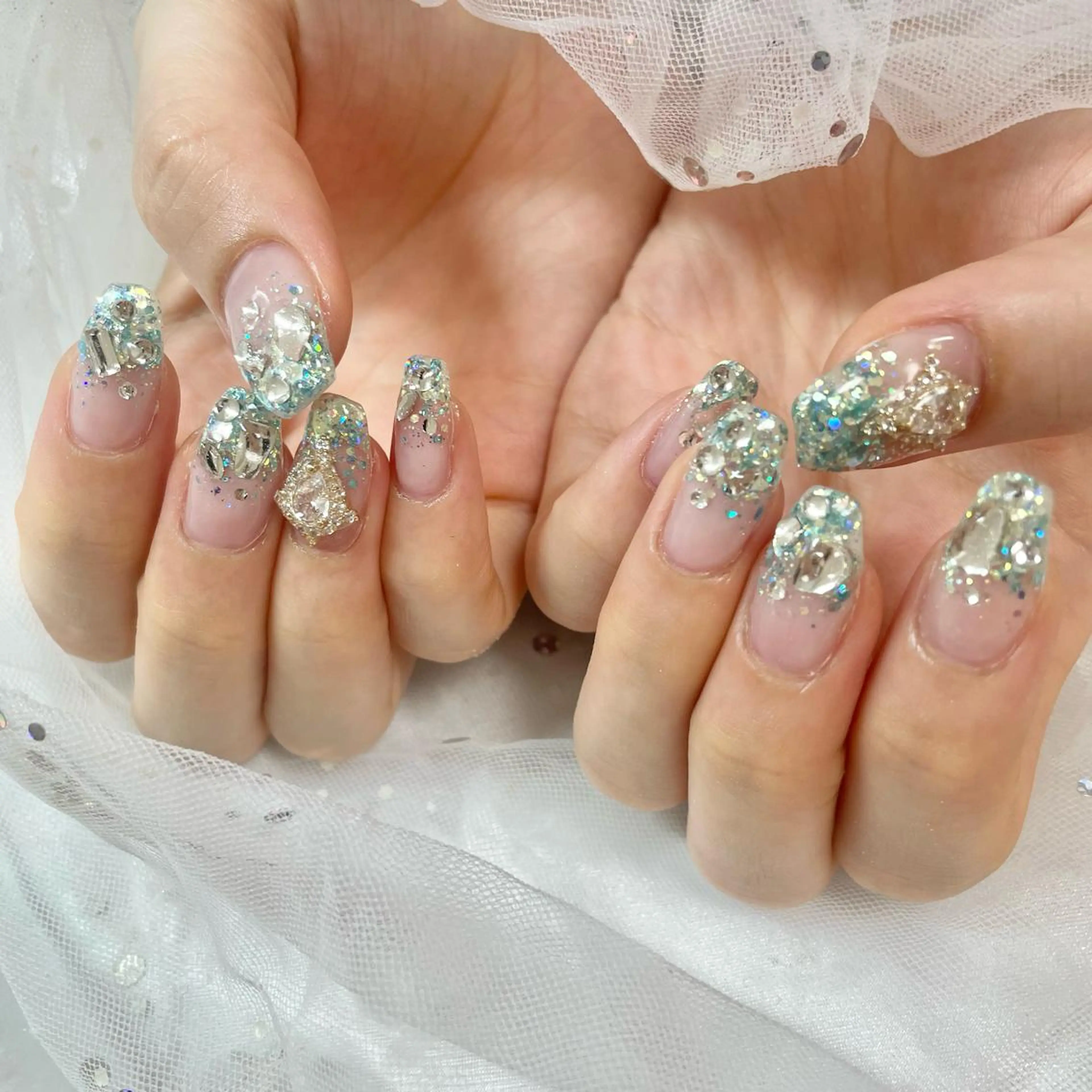 ネイル 夏ネイル 🎀AYAKO 🎀中韓ネイルのネイルデザイン