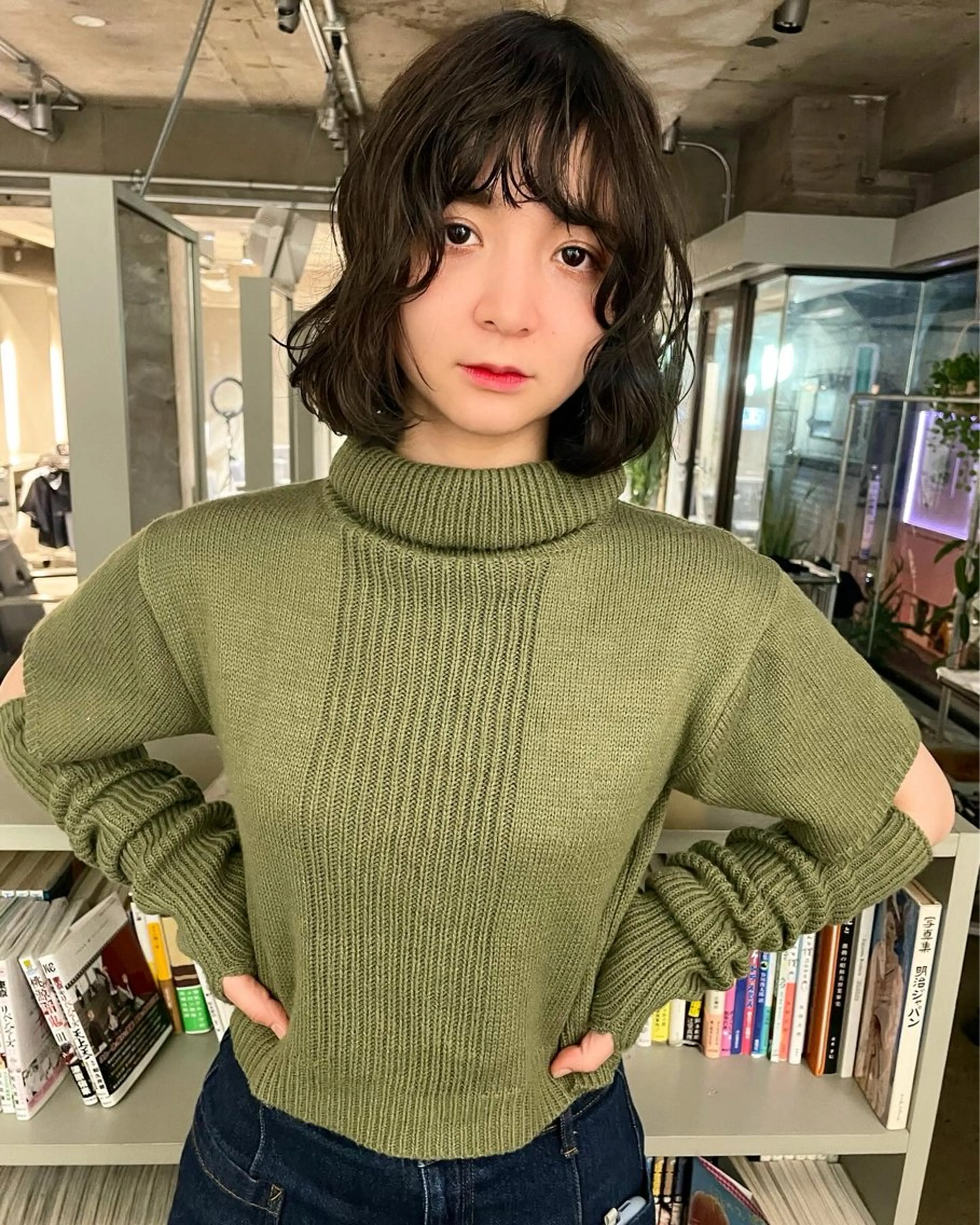 ショート パーマ ボブ ニュアンスパーマ レイヤーパーマ🪐 伽羅のヘアスタイル