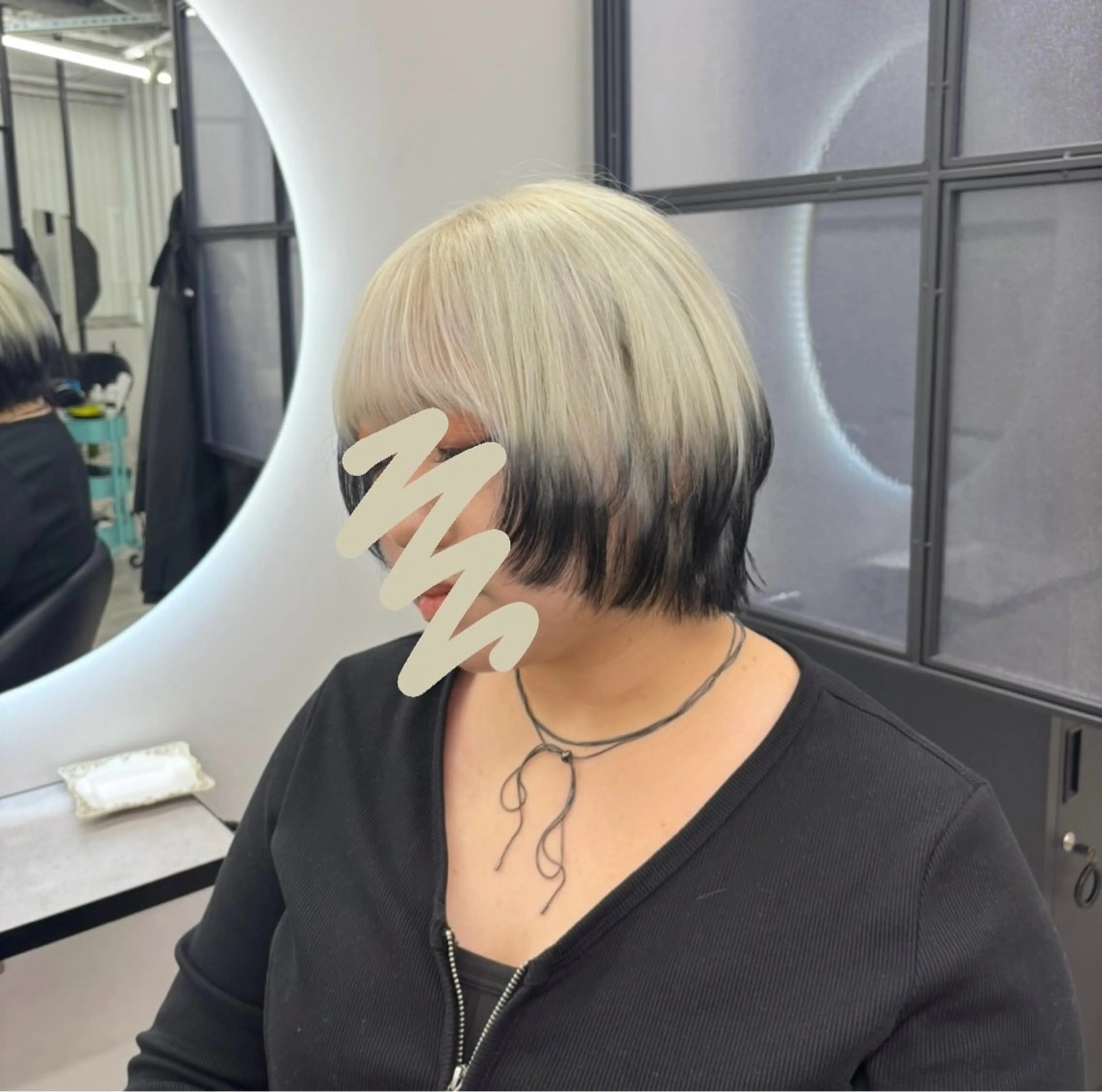 ショート カラー ヘアカラー Ren. 🦋デザインカラーのヘアスタイル