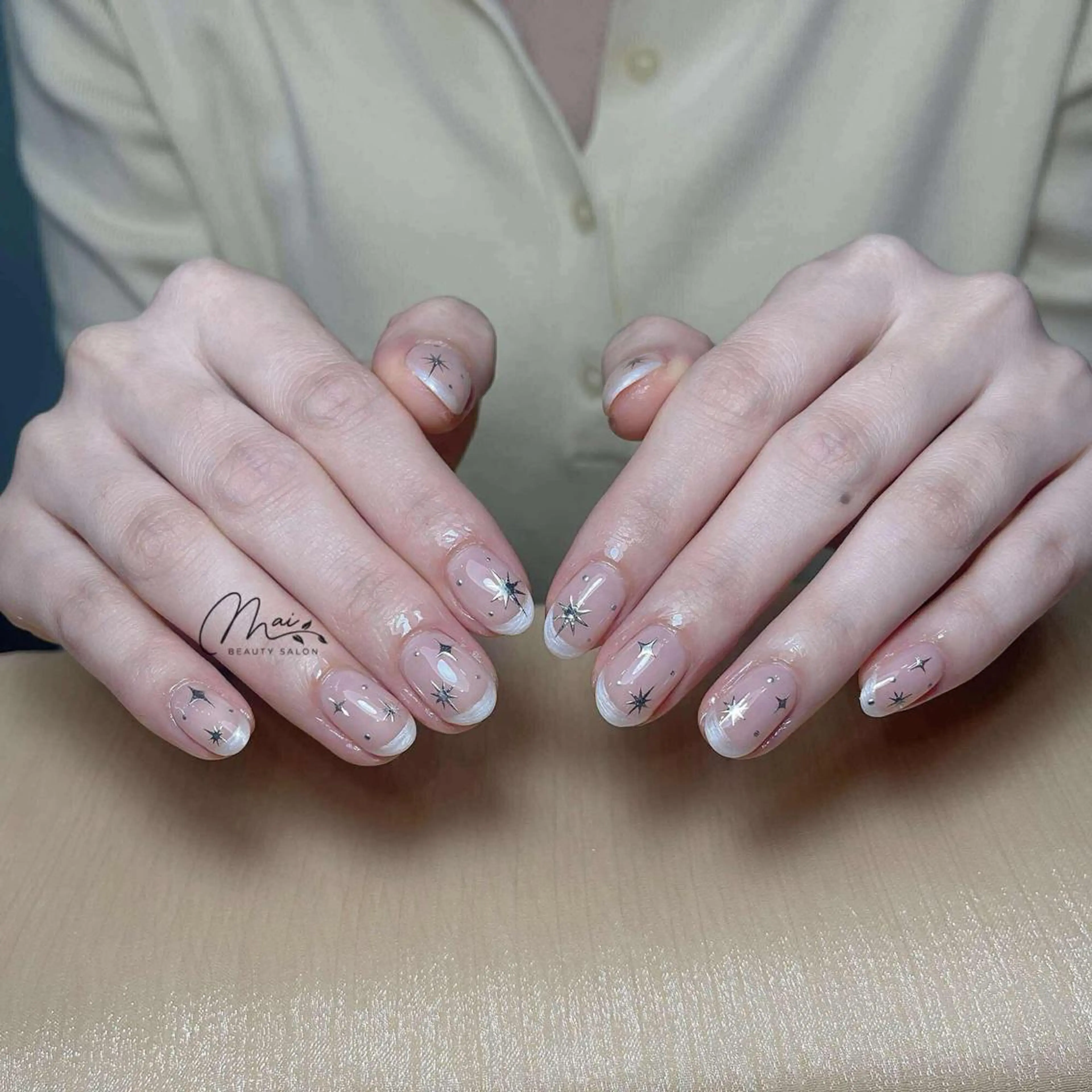 ネイル フットネイル ジェルネイル マグネットネイル パラジェル ワンホンネイル MaiBeauty DanHiのネイルデザイン