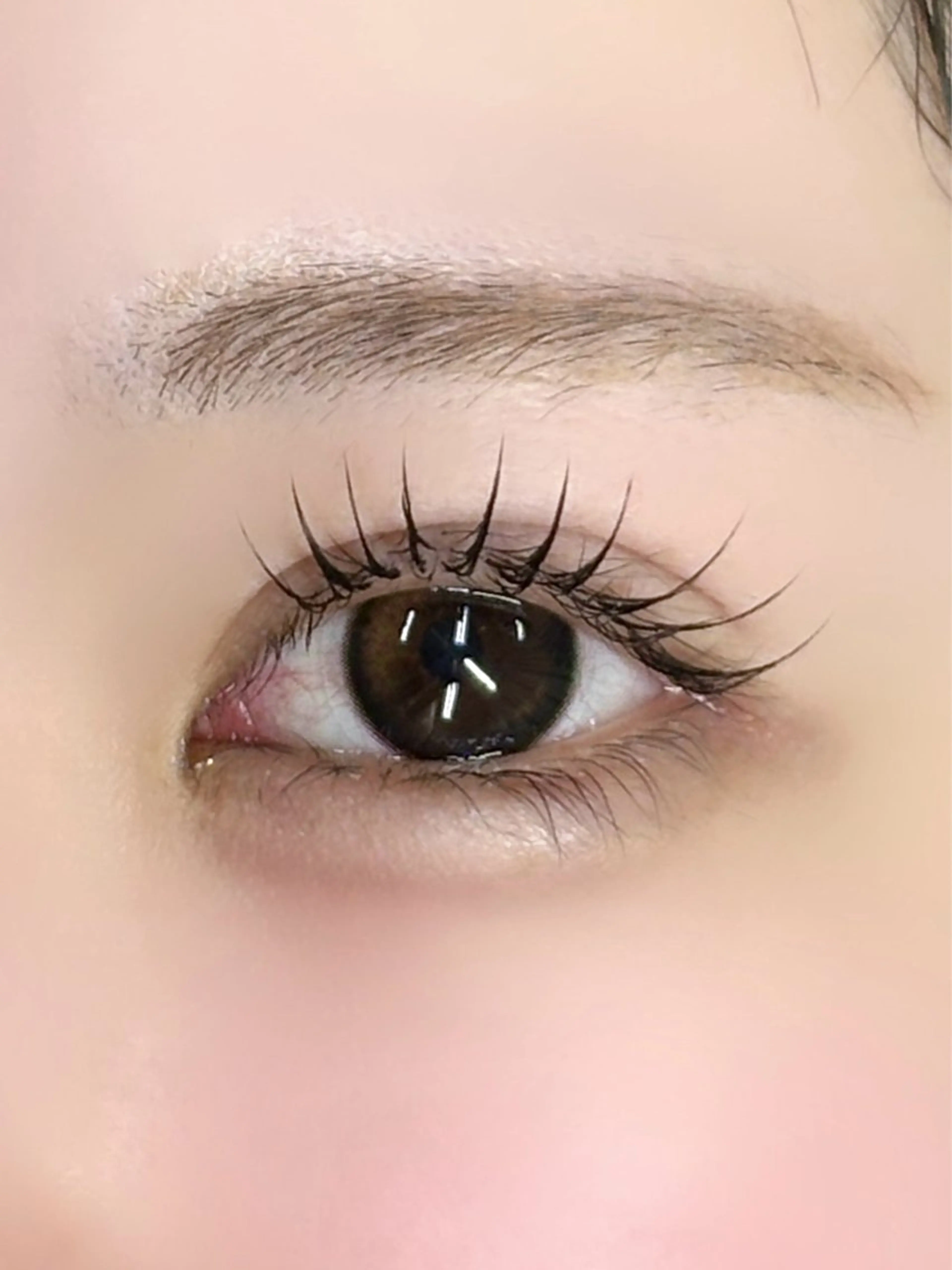 マツエク付け放題(80本まで)👁💕💕束感仕上げ💕※オフありの場合➕500円の写真