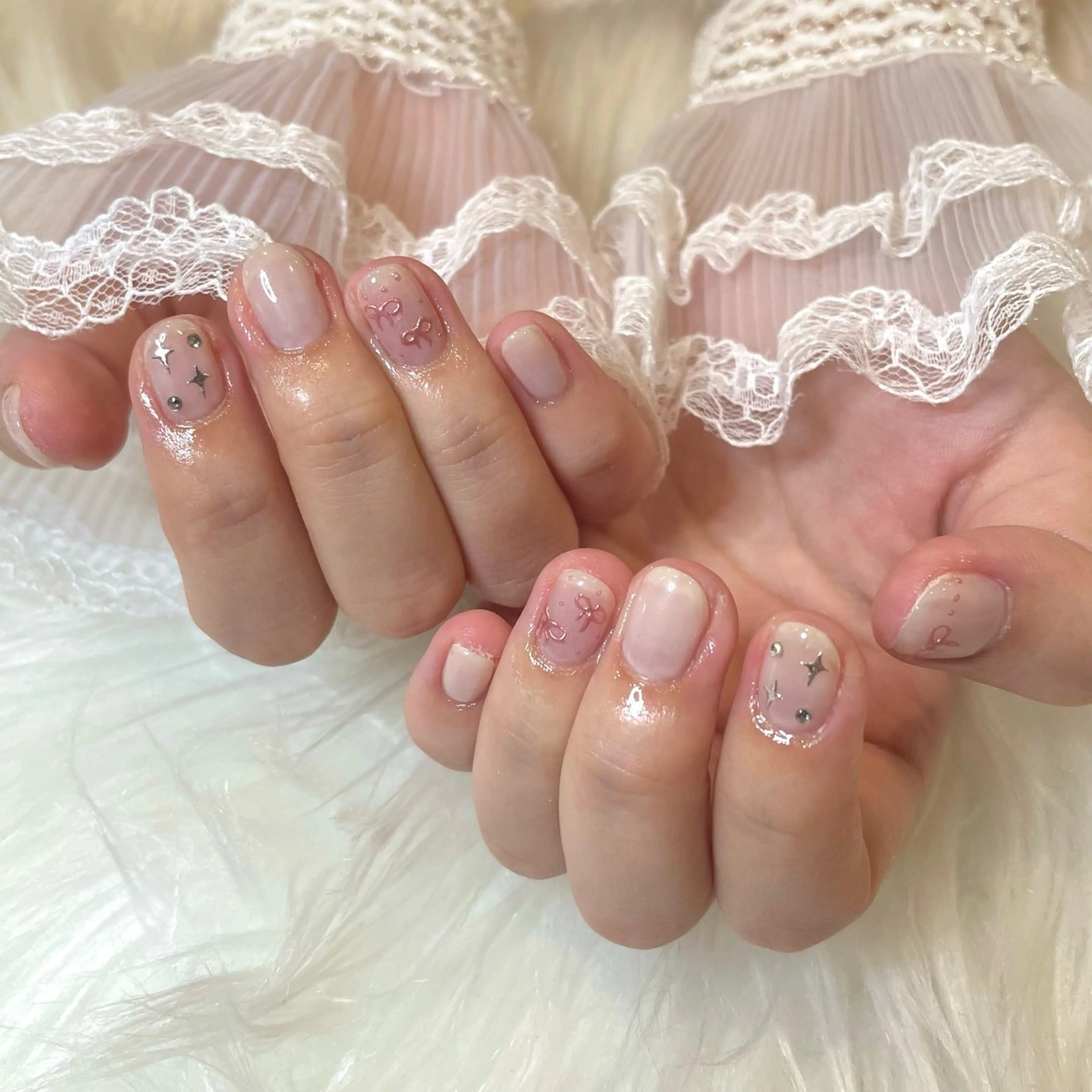 ネイル ハンドネイル yurika 🌷.*･ﾟのネイルデザイン