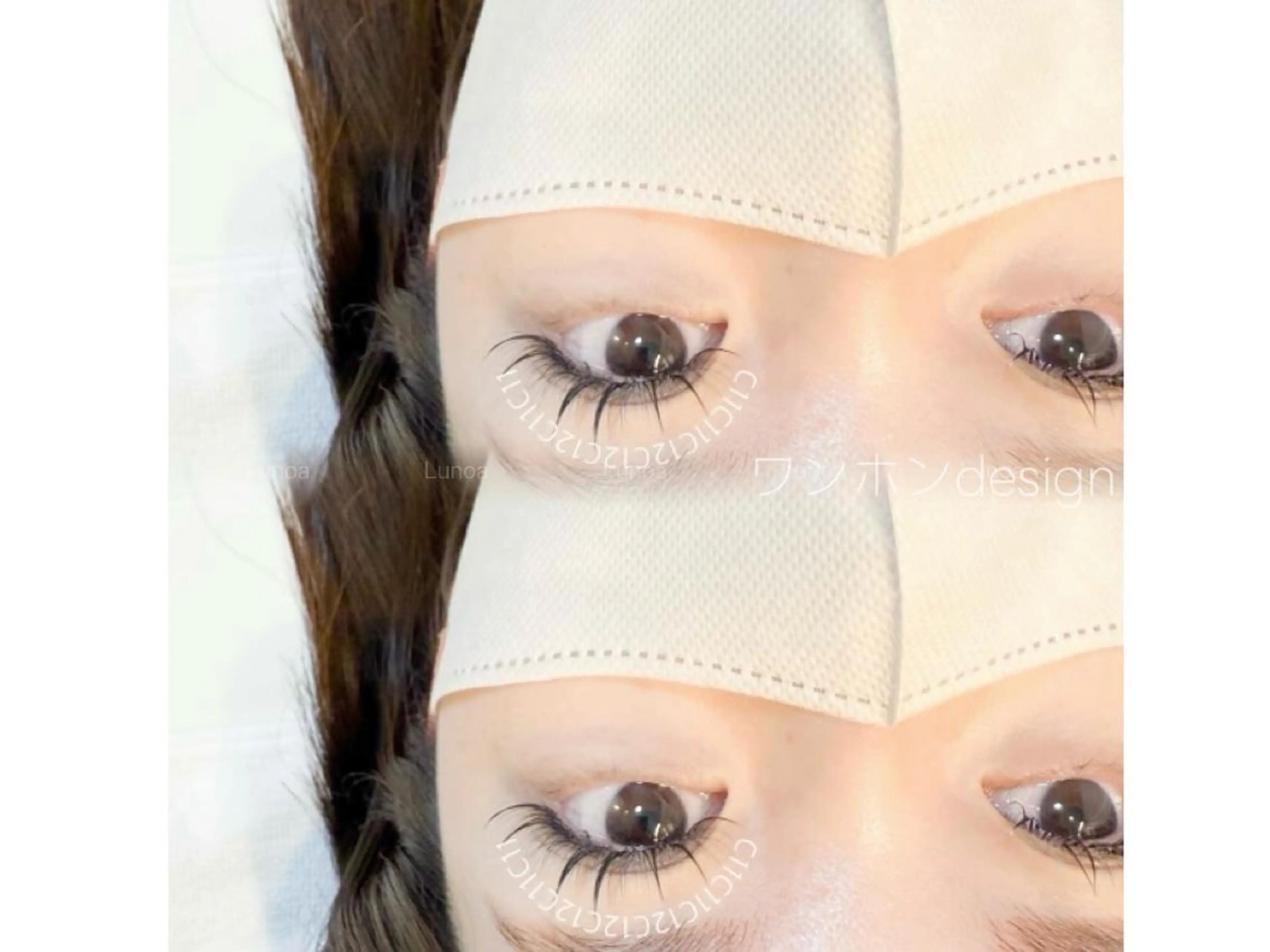 マツエク・マツパ @lunoa. _01のマツエク・マツパデザイン