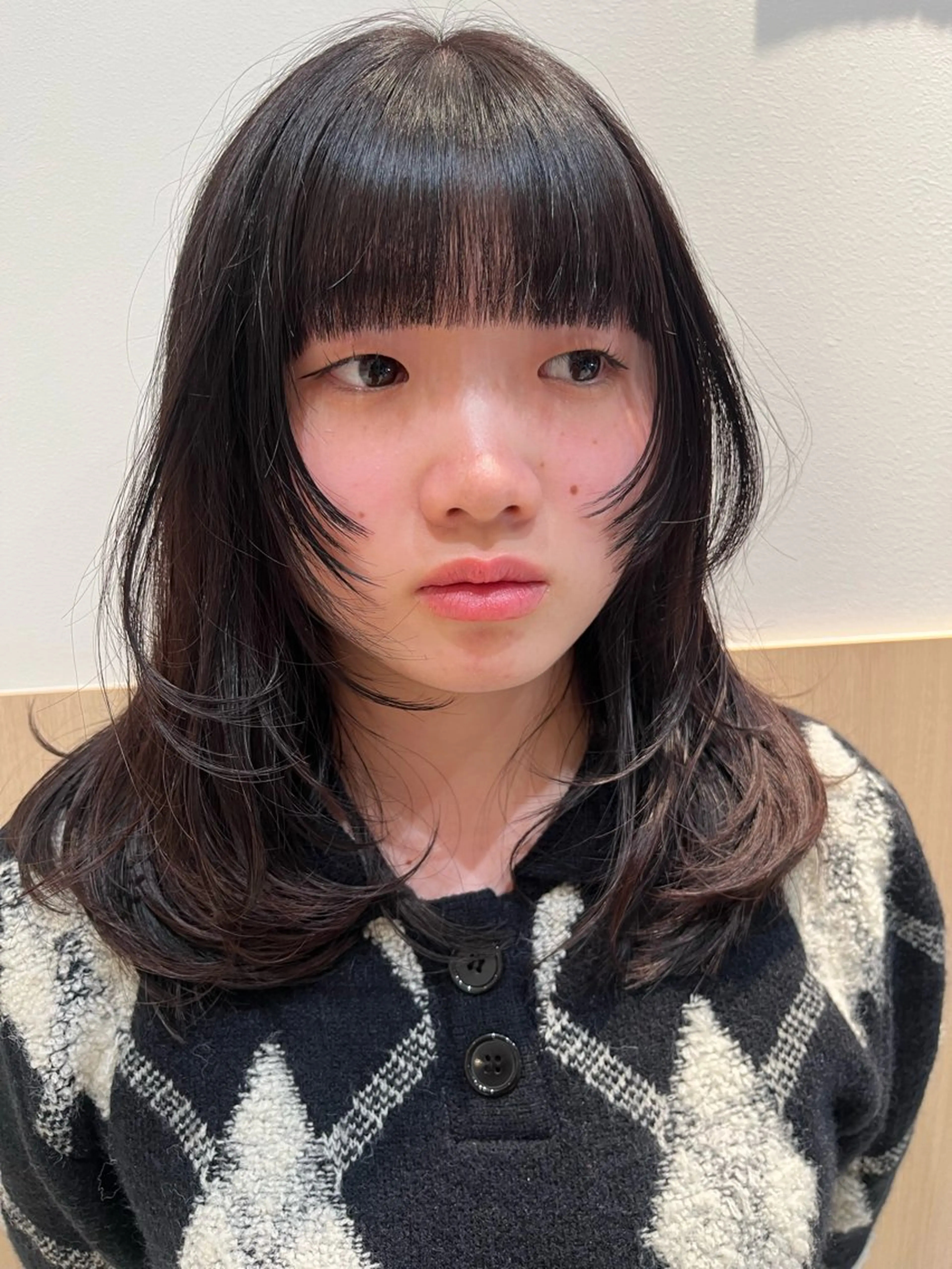 セミロング カラー カット ヘアカラー 🔆艶髪トレンドヘア YUZU🪸のヘアスタイル