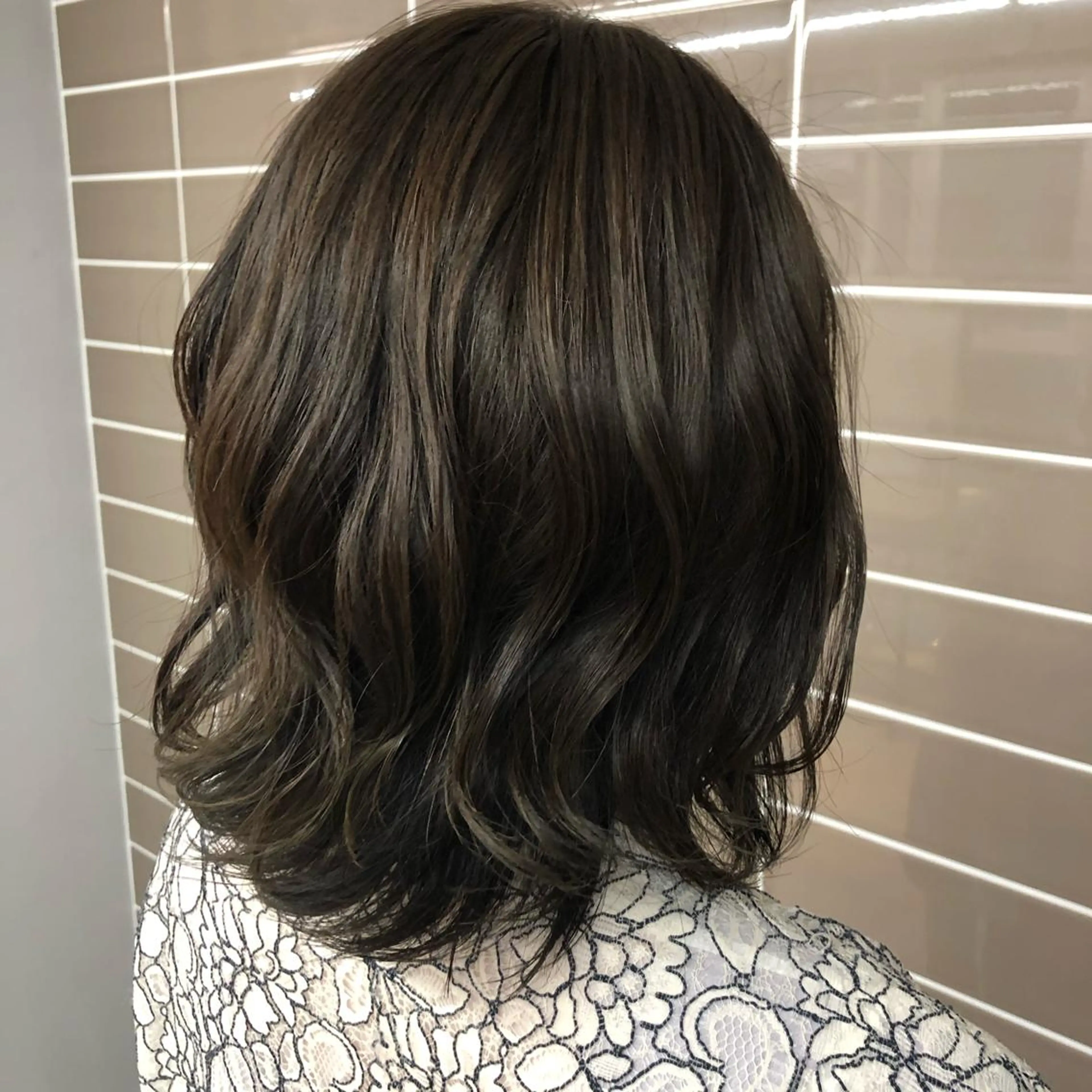 ミディアム カラー 辻堂メンズ特化 YU-YAのヘアスタイル