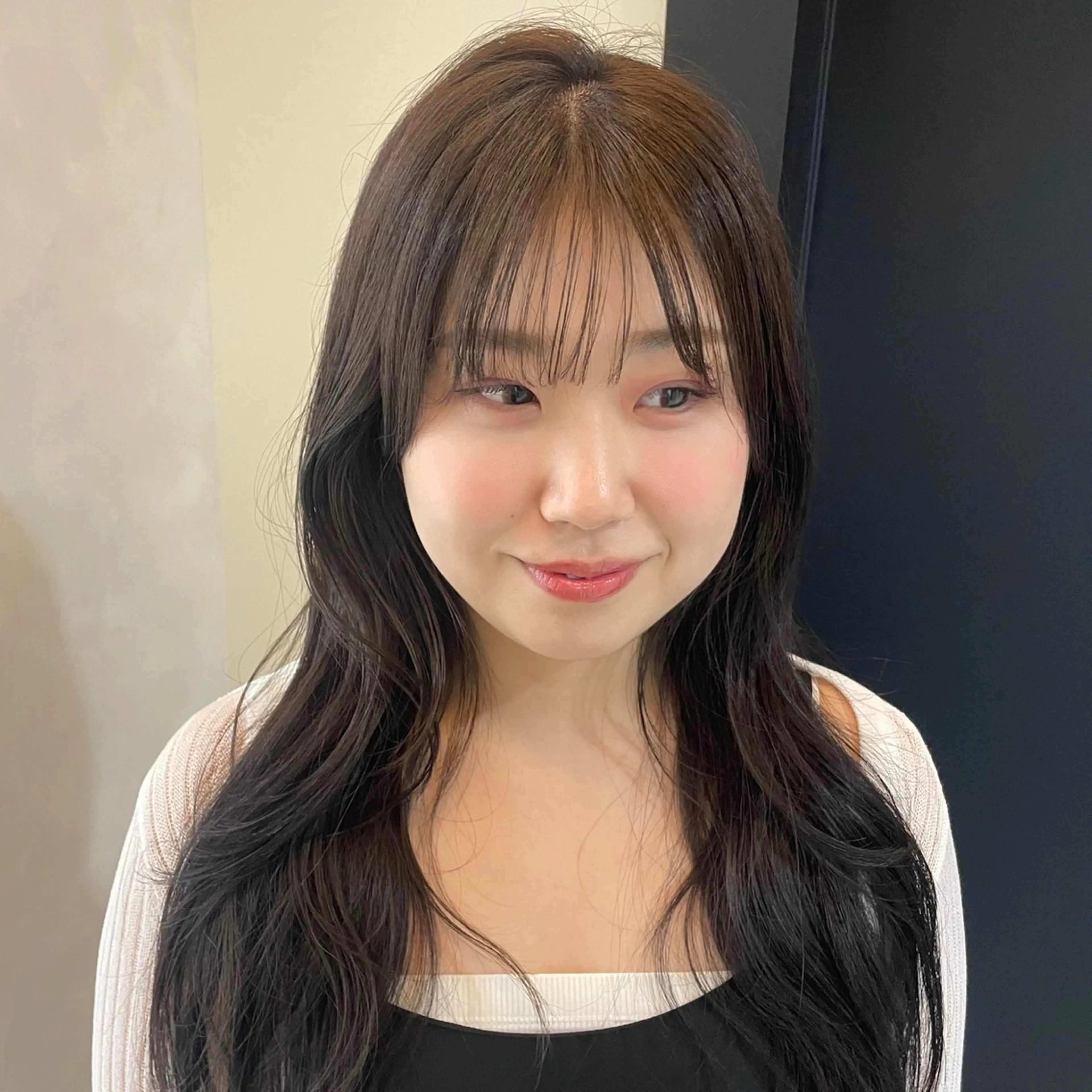 ロング ヘアカラー KAHO 大阪カラーモデル募集のヘアスタイル