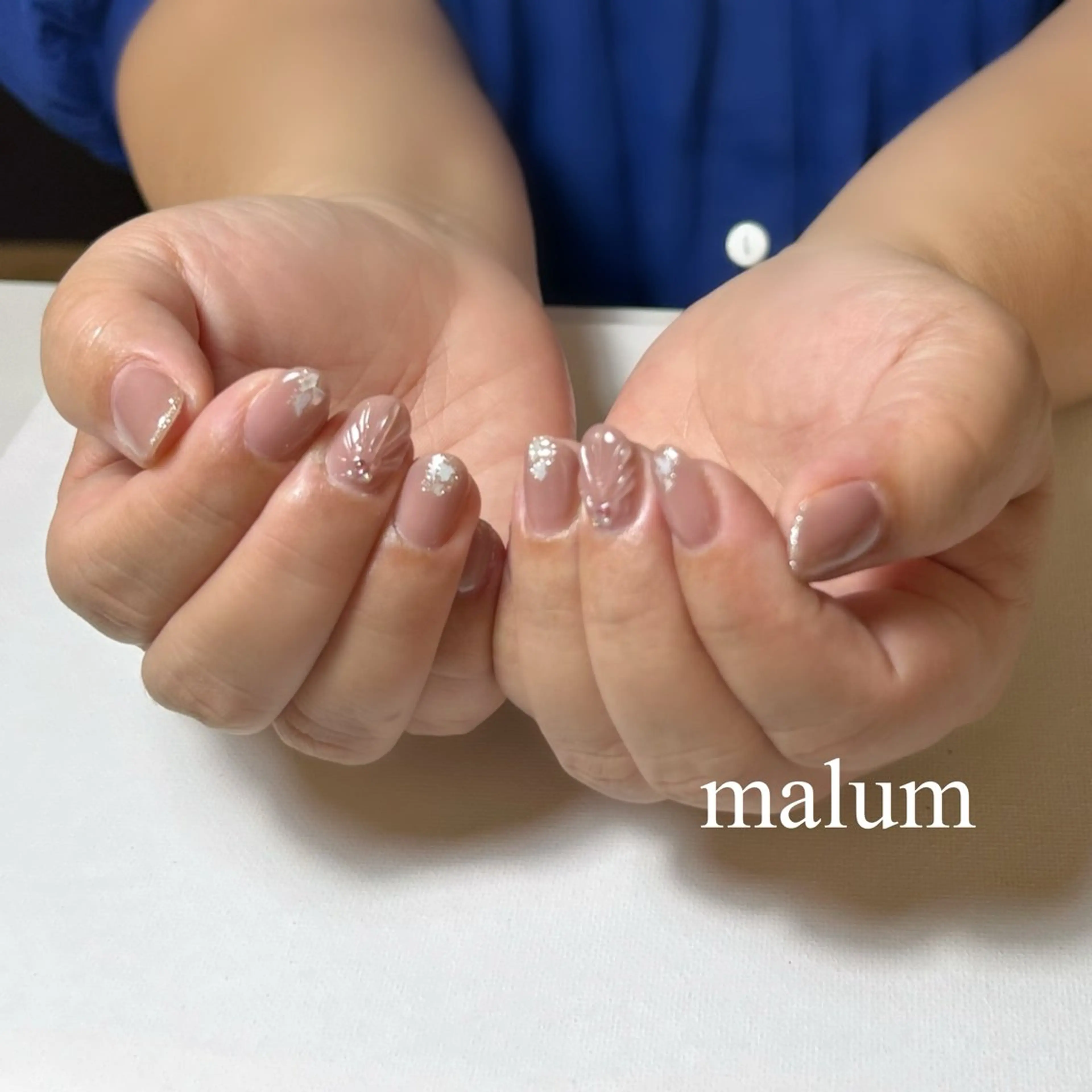 ネイル ハンドネイル malum nailのネイルデザイン