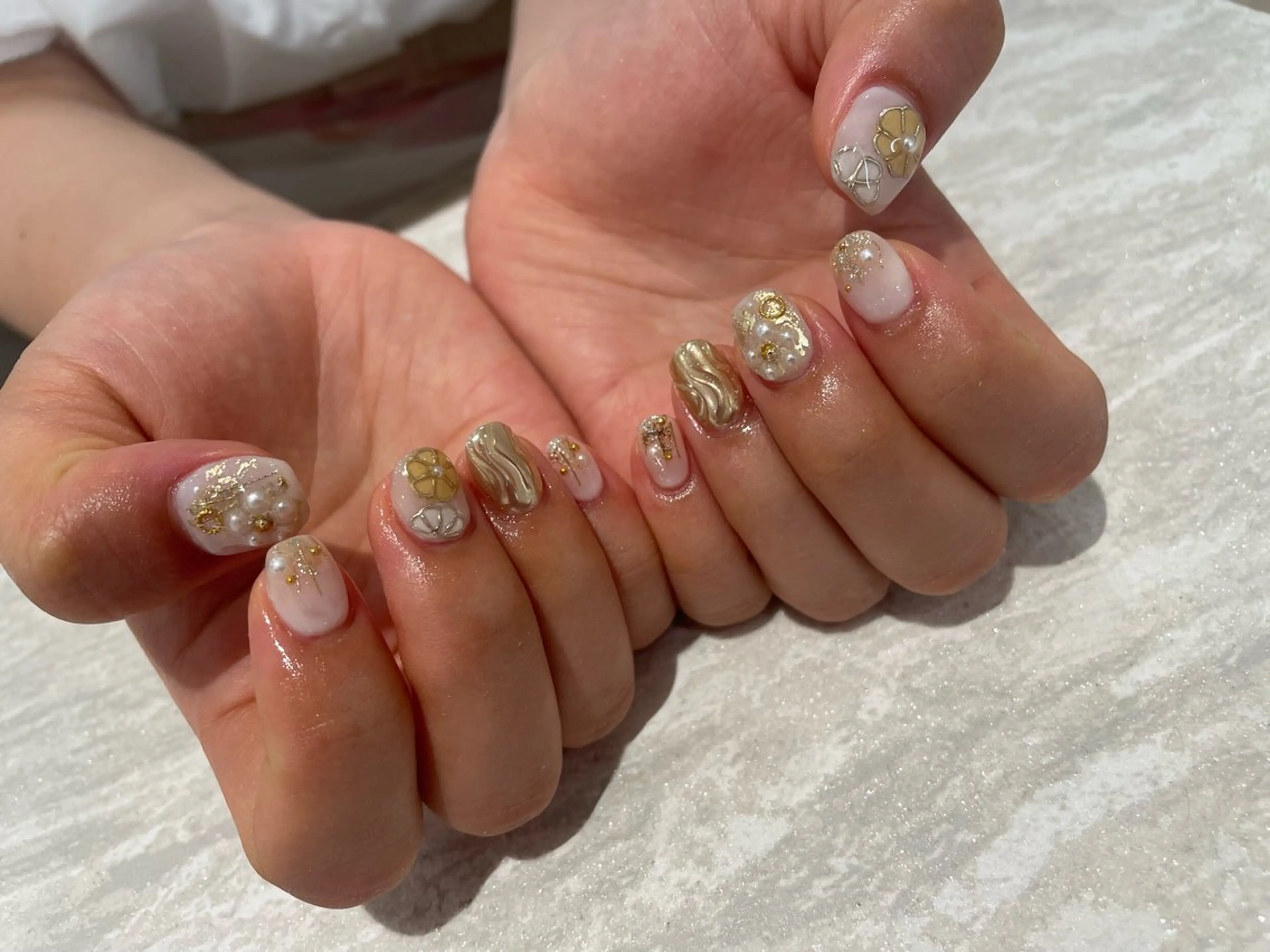 ショート ハンドネイル mallee nailのネイルデザイン