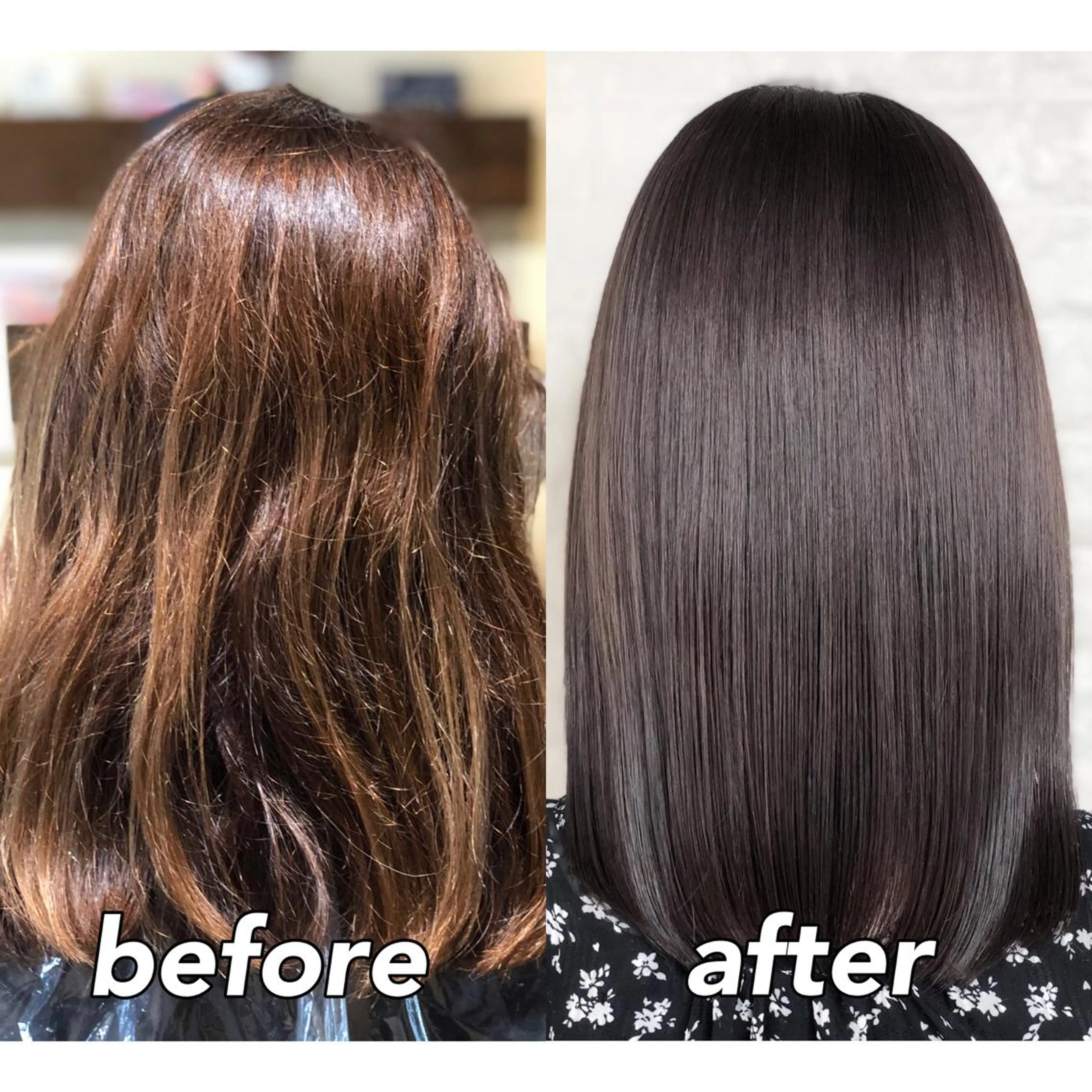 ミディアム カラー グレージュ ピンクカラー 髪質改善 KIZU 髪質改善 オカルト怪談のヘアスタイル