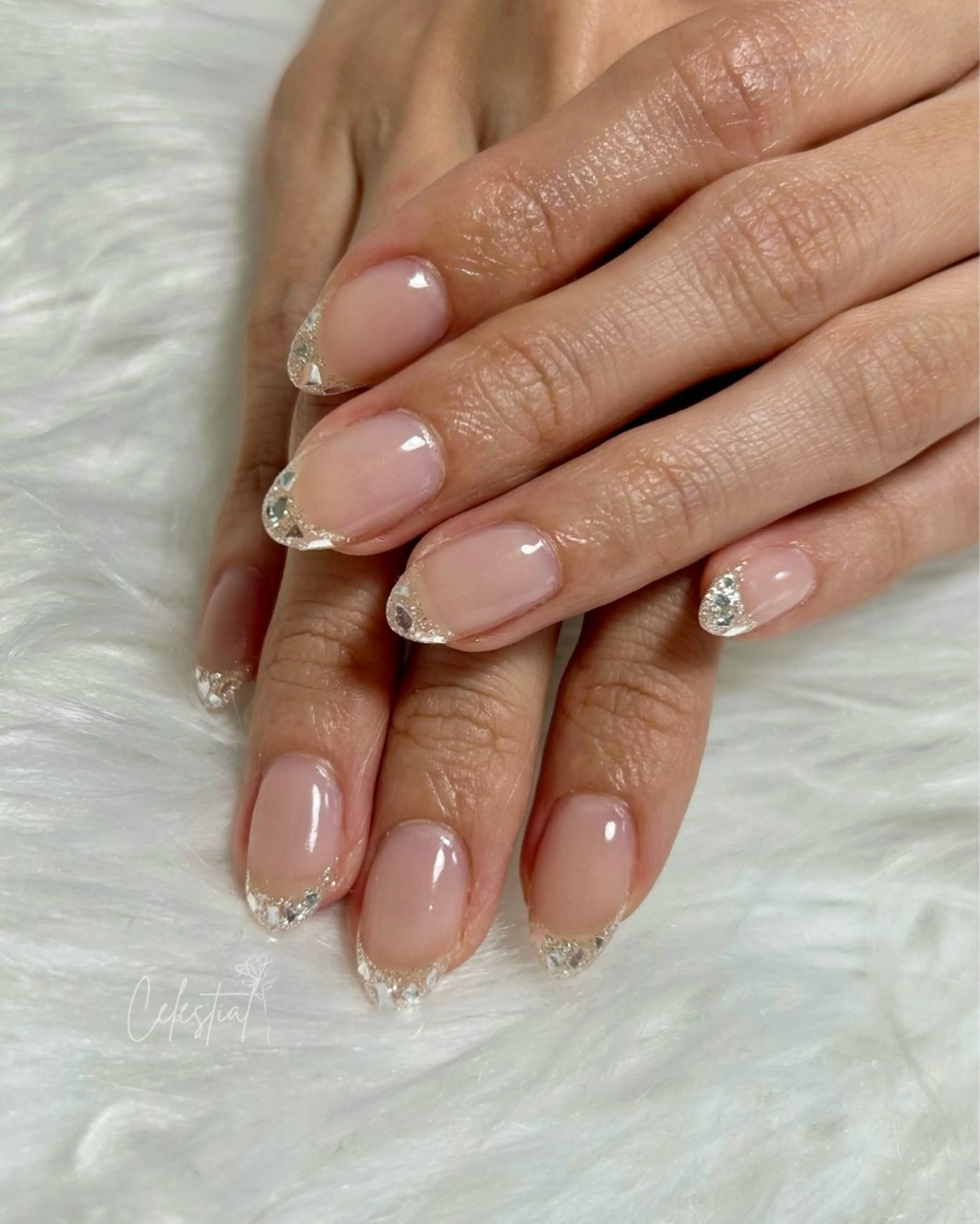 💅🏻ジェル⌇デザイン⌇フレンチの写真