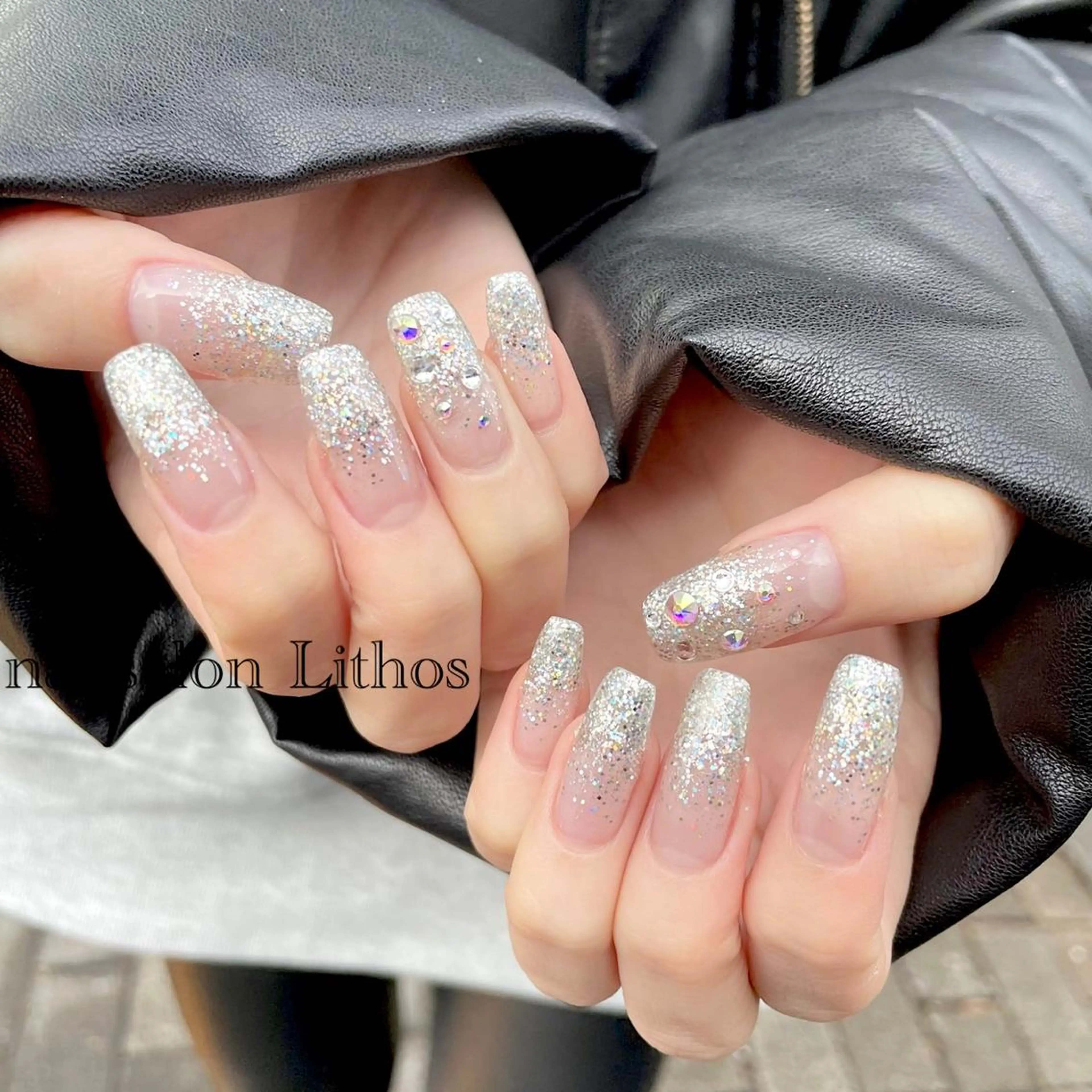 ネイル ゴージャス グラデーション ハンドネイル nailsalon Lithos所属・nailsalon Recontreのネイルデザイン