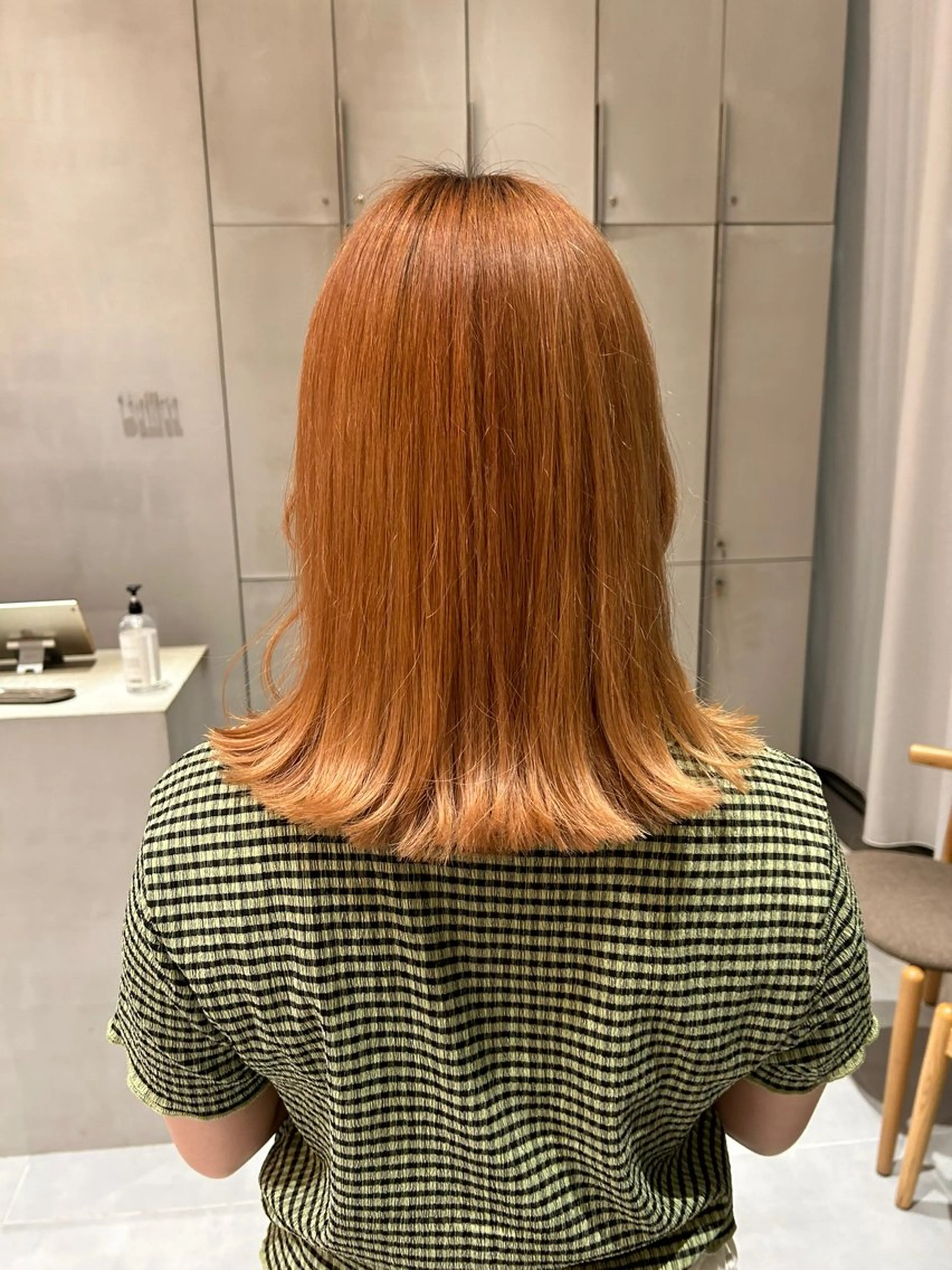 セミロング 風香🪼レイヤー /透明感カラーのヘアスタイル