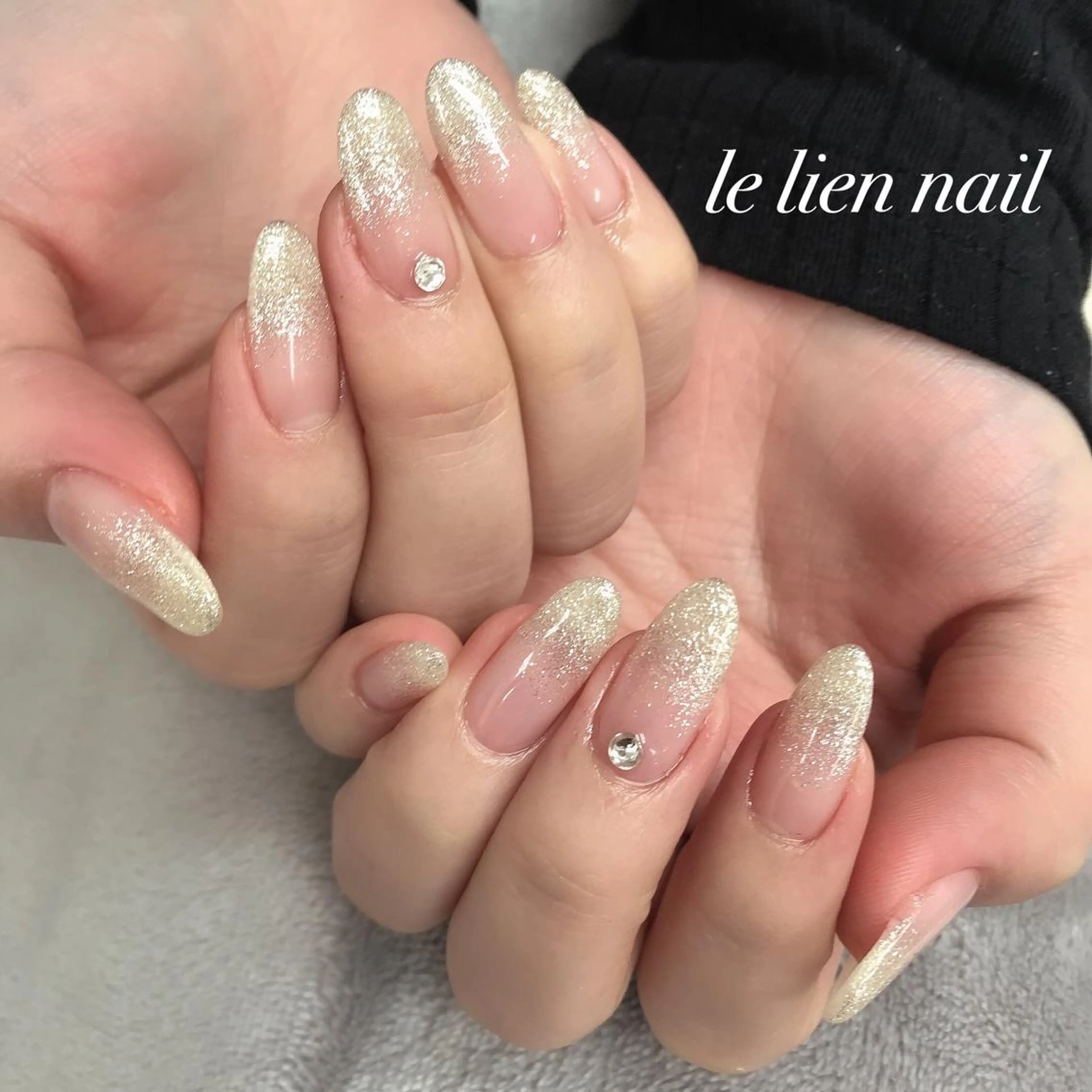セミロング ハンドネイル le lien nailのネイルデザイン