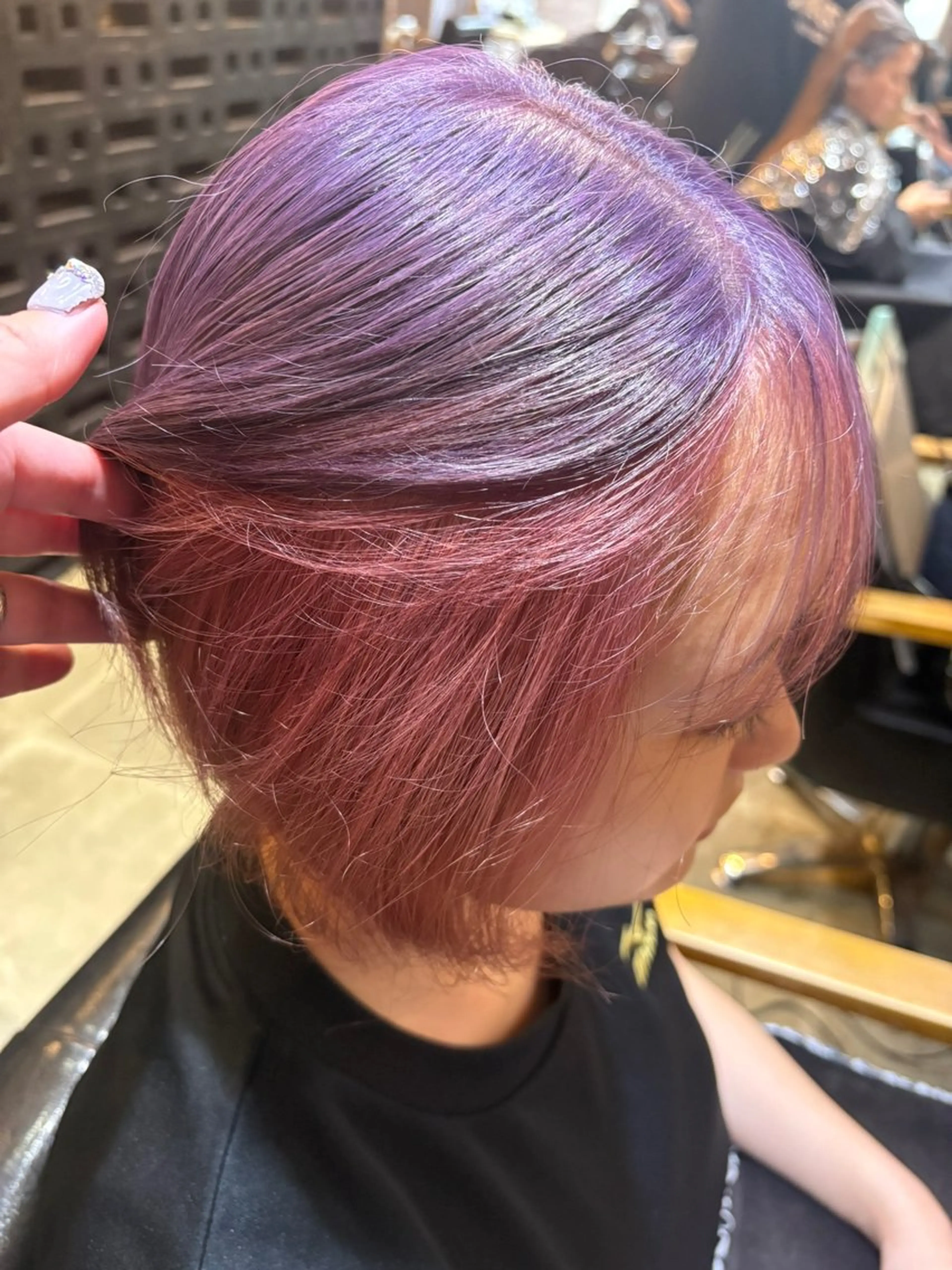 ショート ヘアカラー agu hair fonte   大泉学園所属・園田 彩音のヘアスタイル