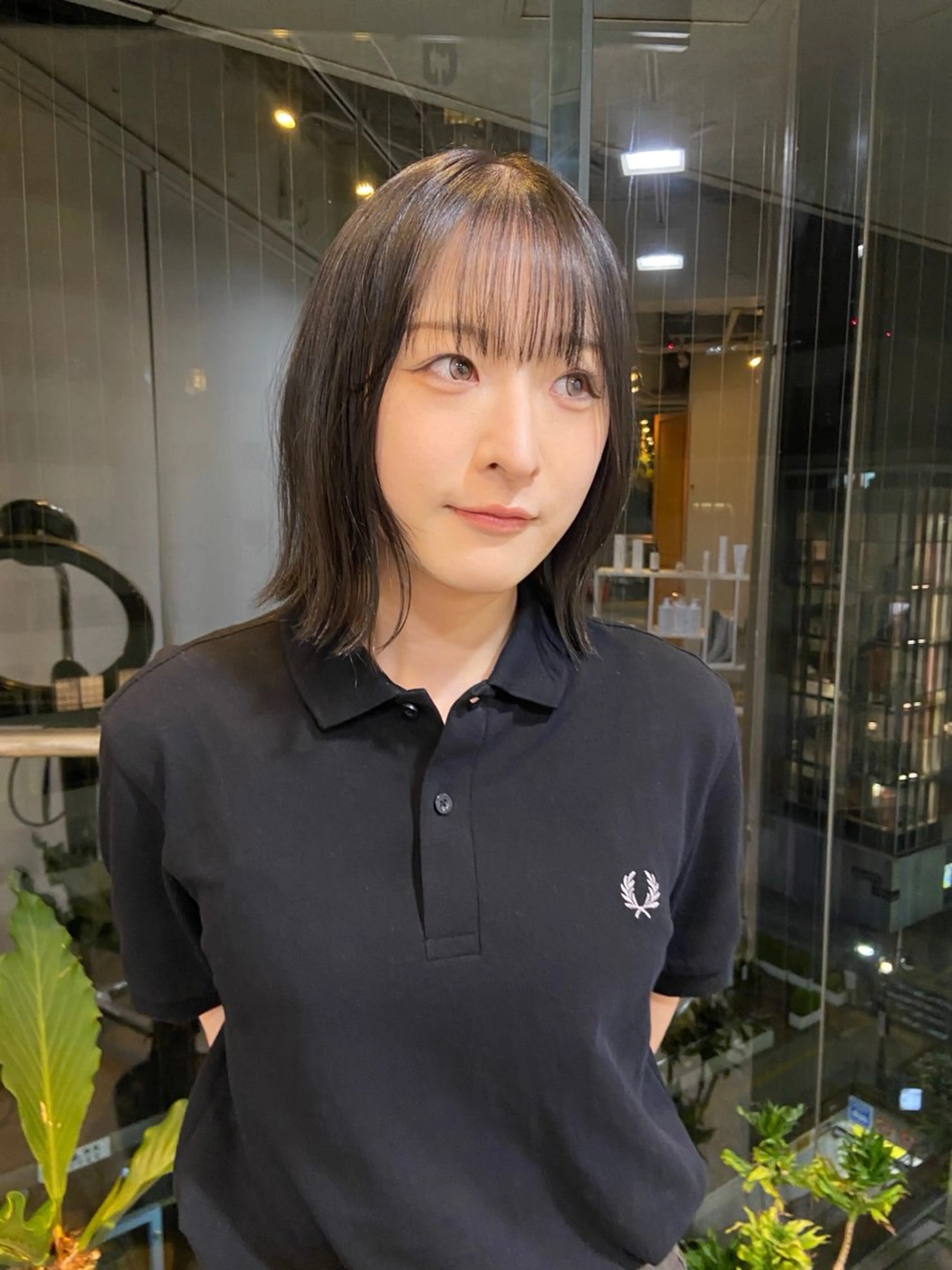 ショート ヘアカラー トリートメント レディースカット🎀 NANAHAのヘアスタイル