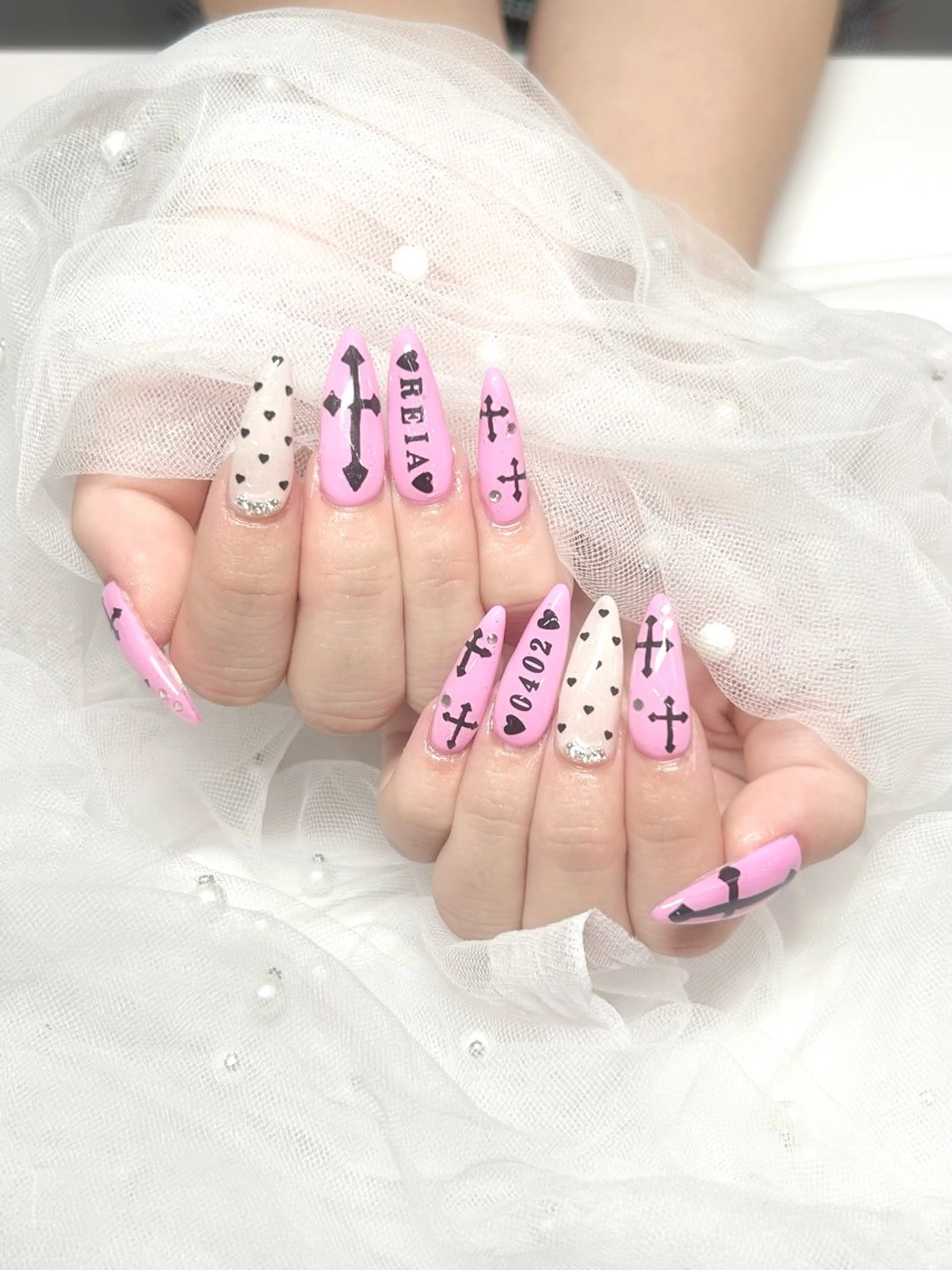 ネイル ハンドネイル hinata池袋 🌙WOLTOKYOのネイルデザイン