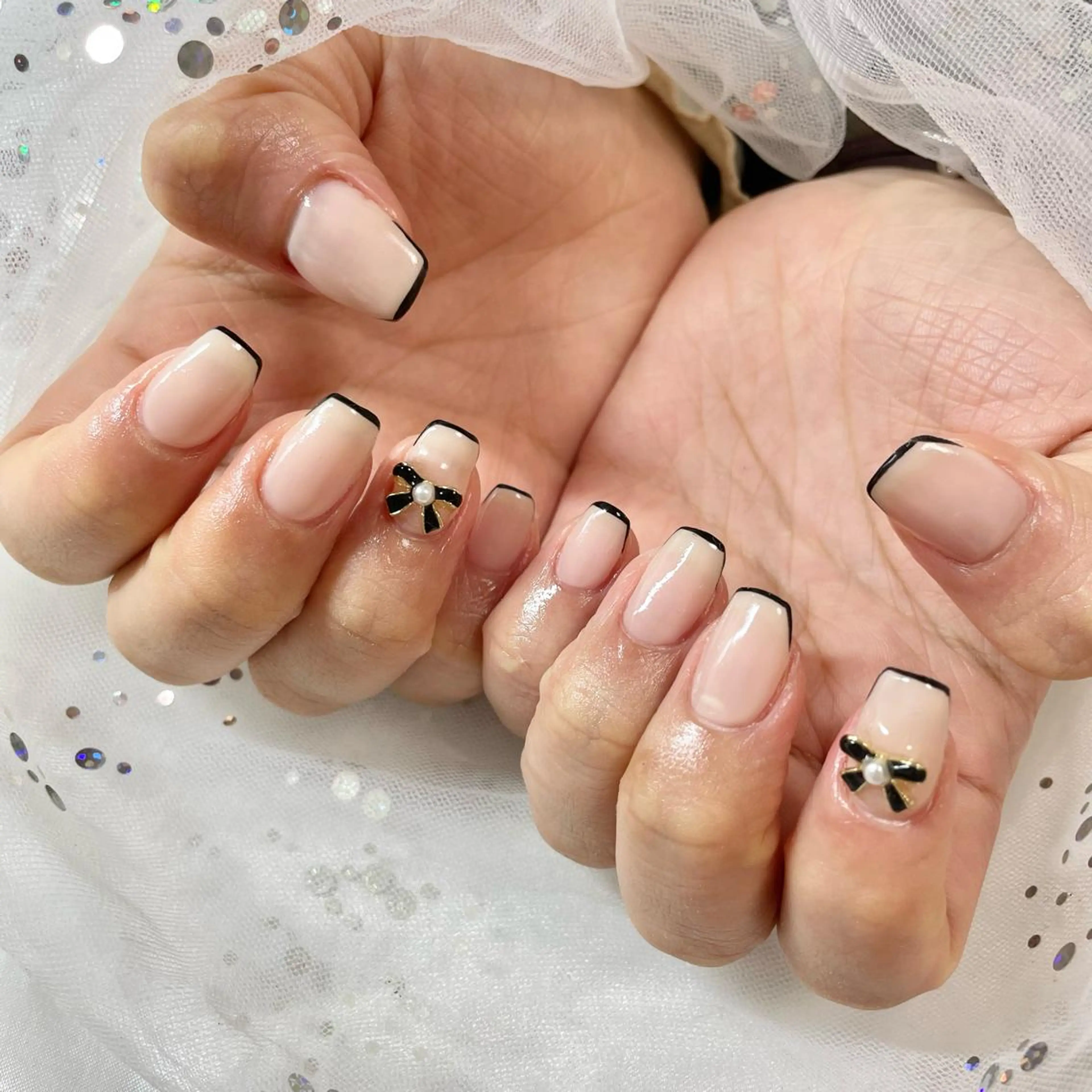 ネイル フレンチネイル ハンドネイル フットネイル 🎀AYAKO 🎀中韓ネイルのネイルデザイン